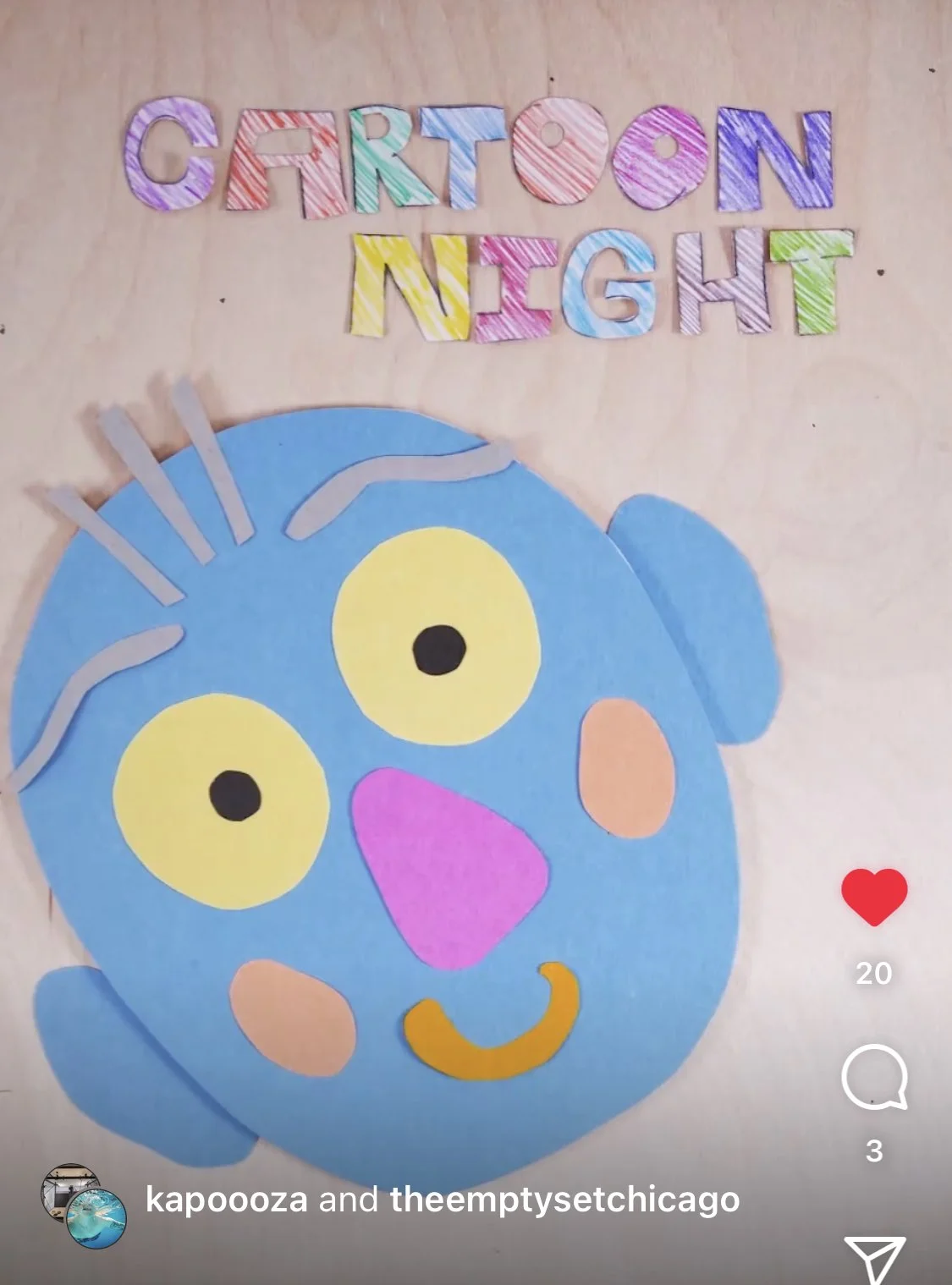 Cartoon Night // 7pm