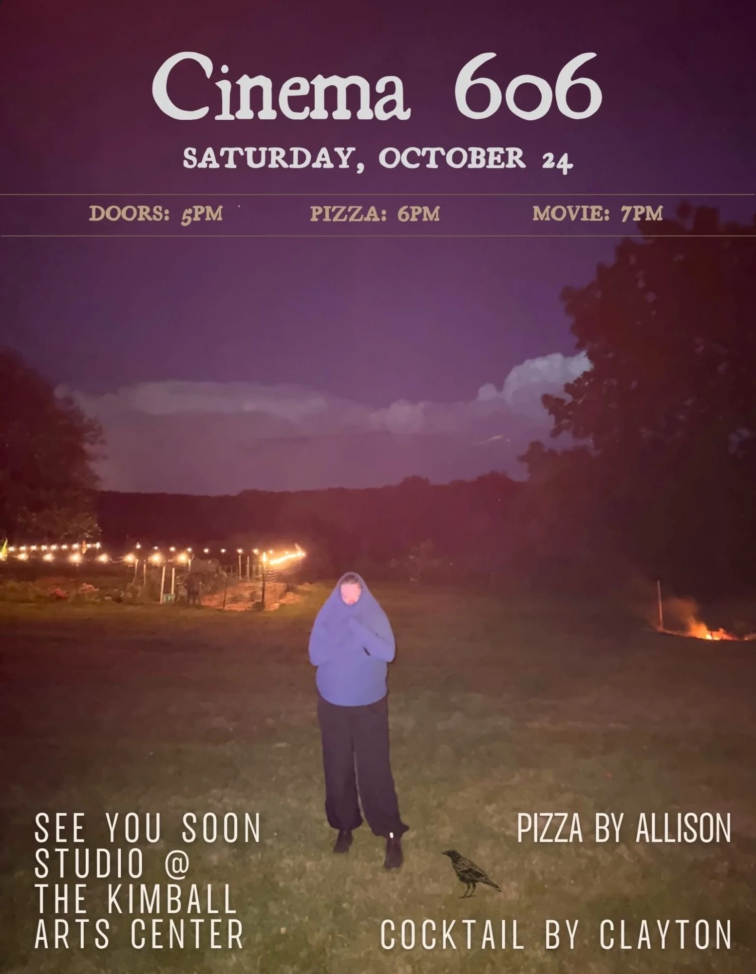 Cinema 606 is back this Saturday! Join us for a spooky movie (The Shining, most likely) along with the usual tavern pizza by Allison @allisonziemba and signature cocktail by Clayton @claytonhauck 

DM for door code! 

Hope to see you soon 🍿