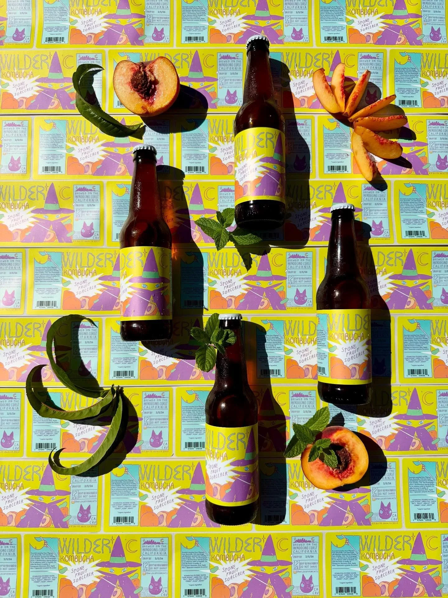 🍑🌿🍑🌿🍑 🟣🌿🟣🌿🟣

🍑 STONE FRUIT SORCERER 🍑 

Succulent Peaches from Filigreen Farm (Boonville, CA) intermingle with Blenheim apricots from Dwelley Farm (Oakley, CA)! Tart Greengage Plums + Montmorency Cherries grown by an infamous witch in Gua
