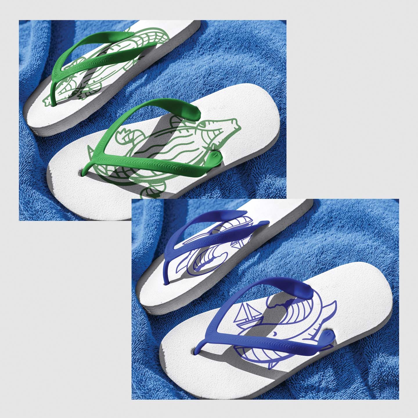 Sandal mock-up