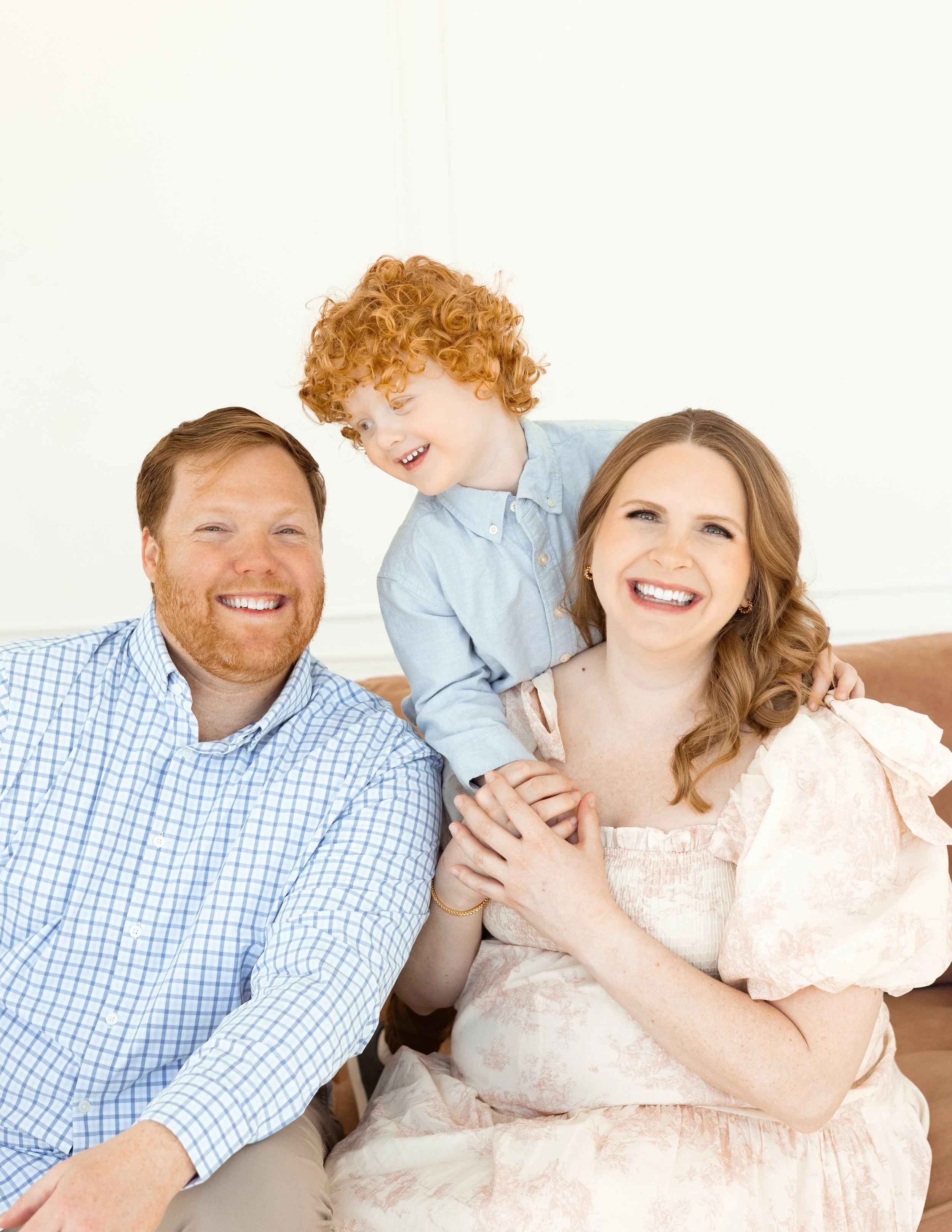 A Silly Studio Maternity Session