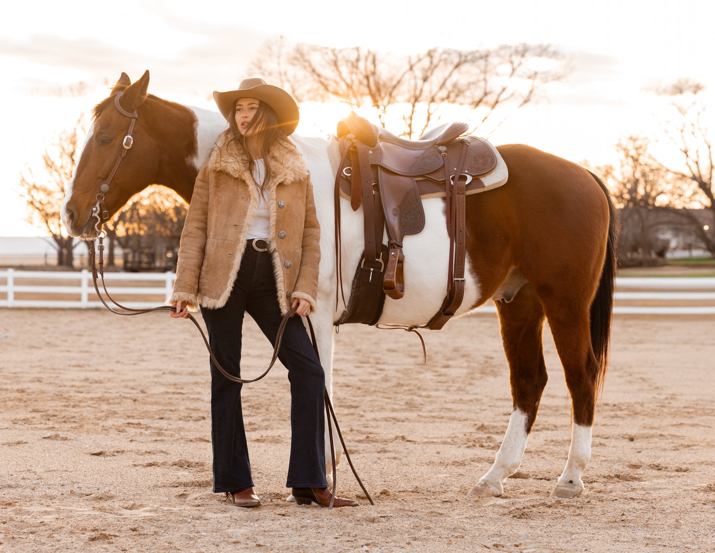 An Equestrian Supermodel