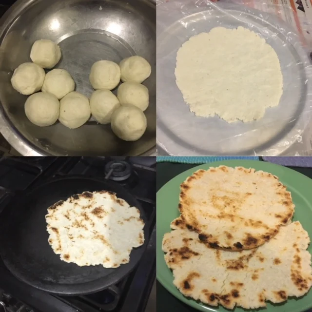 Kurakkan (Millet) Roti