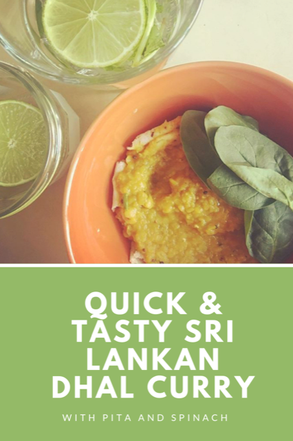 Quick and Tasty Sri Lankan Dhal Curry