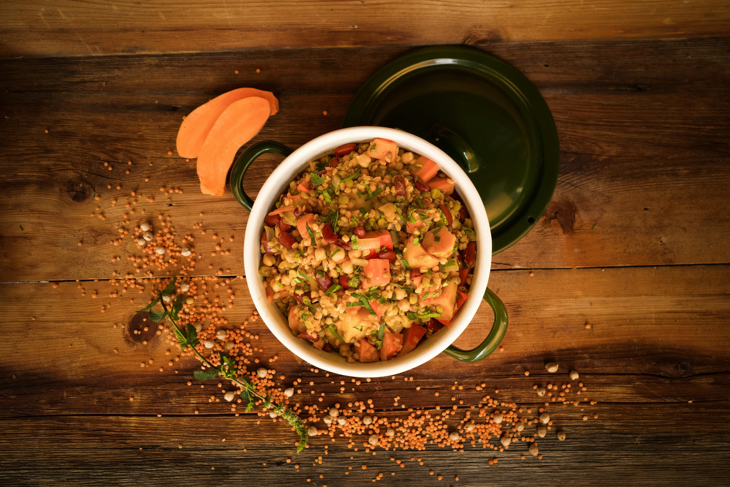 Warming Spiced Lentil &amp; Vegetable Stew