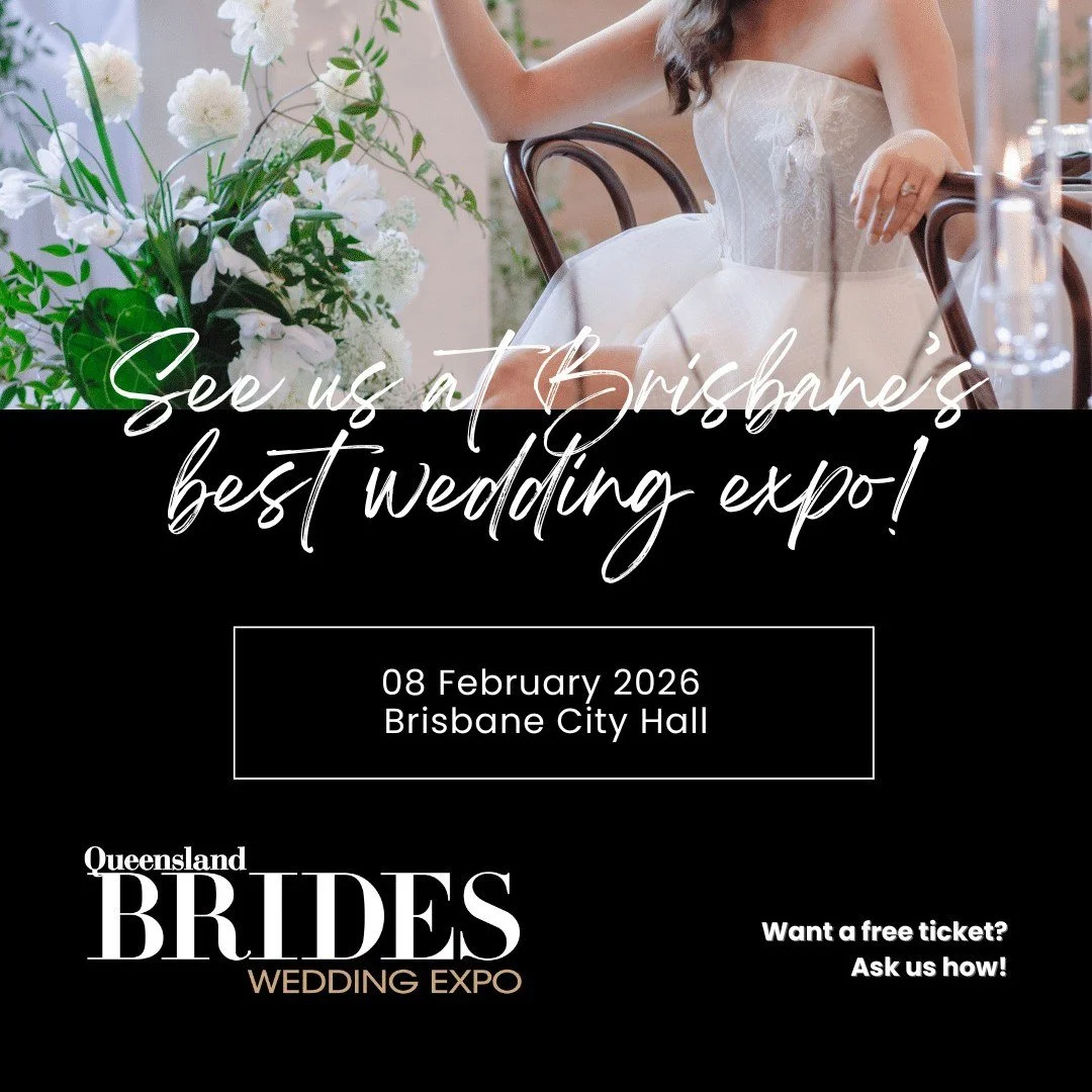 ✨ Calling all newly engaged couples ✨

We&rsquo;re so excited to be exhibiting at the Queensland Brides Wedding Expo on Sunday, 8 February 2026, held at the iconic Brisbane City Hall.

Join us for a beautiful day of luxe wedding inspiration, thoughtf