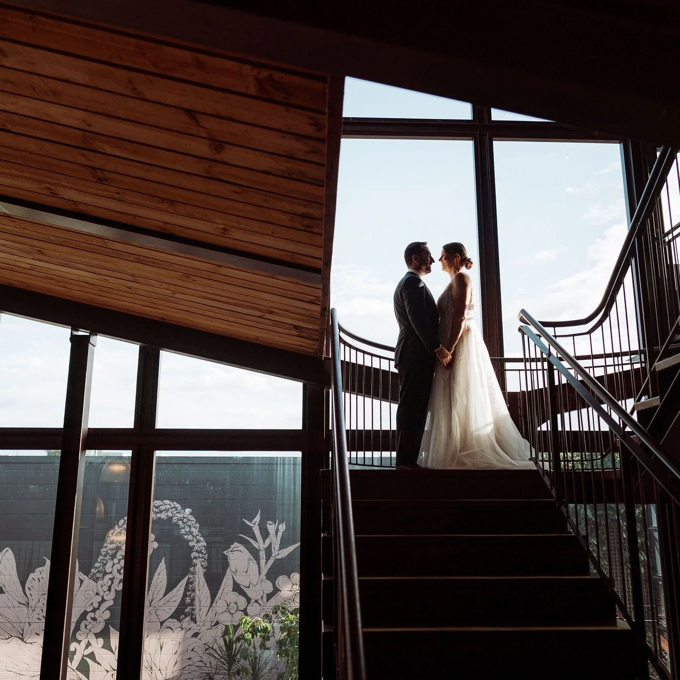 A moment suspended in light.

Timber, glass, and the start of forever.

Your love story, unfolding across our beautifully connected spaces at Herv&eacute;&rsquo;s.

Possibly one of our favourite photos ever.  Thank you to @alteralbion &amp; @toddhunt