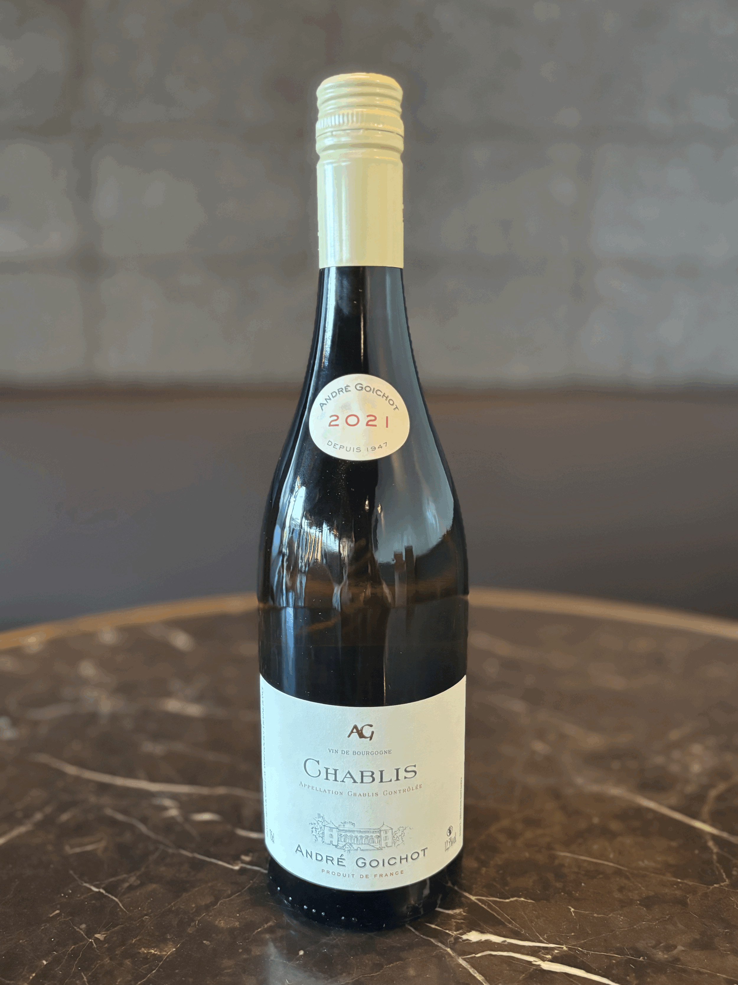 Andre Goichot Chablis 2021 (Chablis, France) - 6 bottles