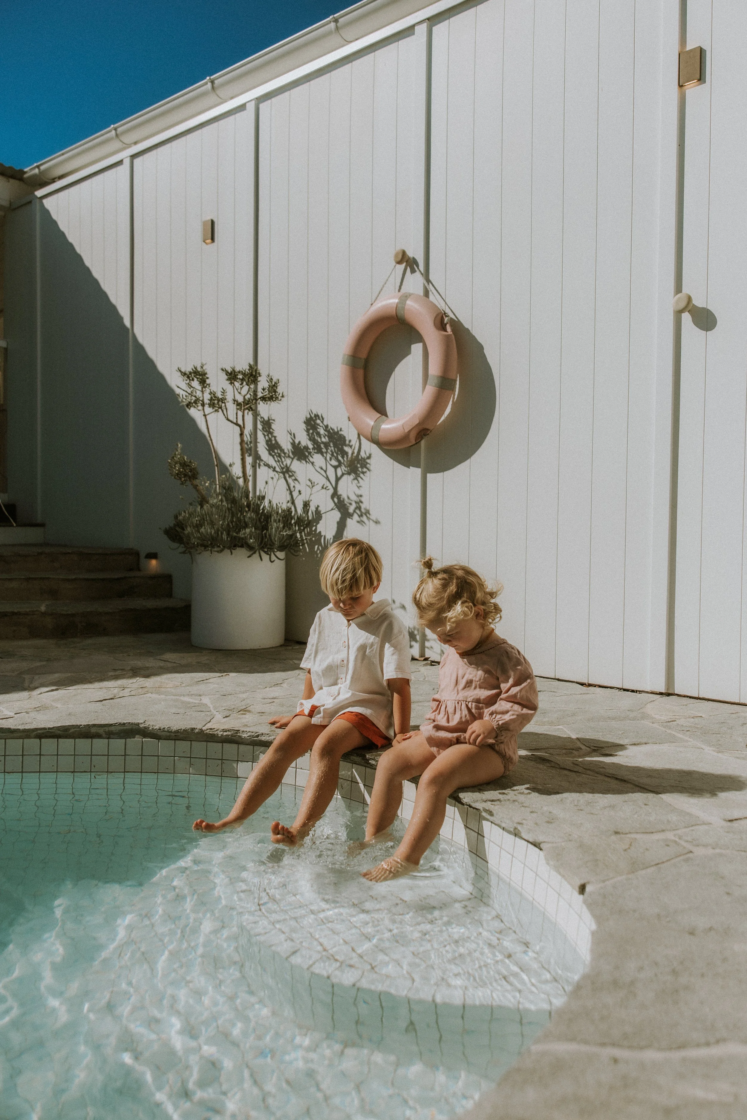 Family session at Lagoon Locations photoshoot location on the Mornington Peninsula