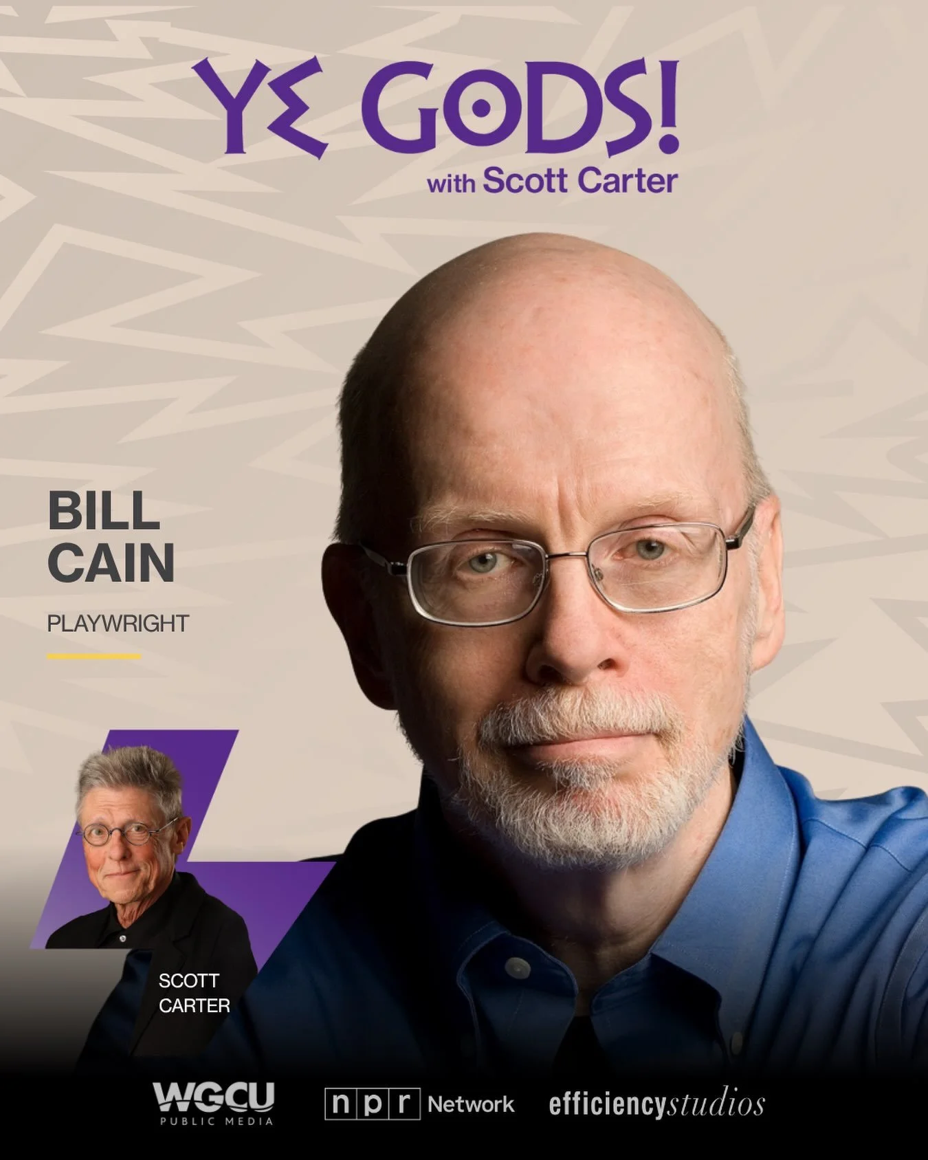 &ldquo;Would you add your family story to the biblical cannon? Bill Cain, playwright, screenwriter, author and Jesuit priest, joins me to discuss his two most recent books the DIARY OF JESUS CHRIST and THE BOOK OF CAIN: ON ADDING A NEW BOOK TO THE FA
