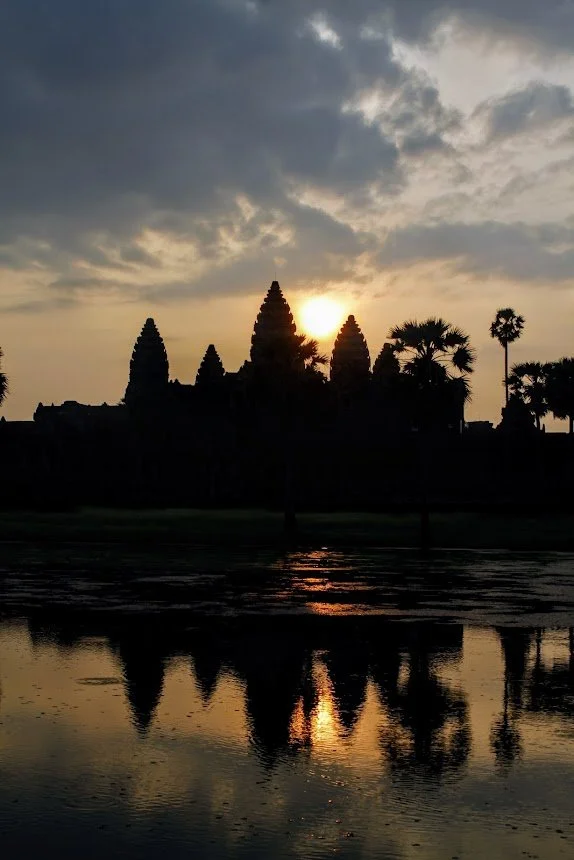 Angkor at sunrise