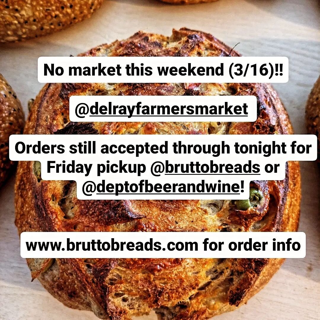Sorry for the late notice but if you read my March News and Updates email, you'd know that we are missing this Saturday's market! 

Still time to get your orders in for Friday!

✌️✌️✌️✌️🥰🥰🥰🥰