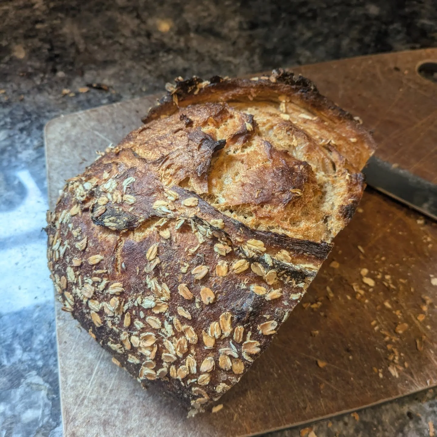 Getting crisp outside! Maple Oats and Rye Pullman loaves this week! @delrayfarmersmarket tomorrow 8a-12p