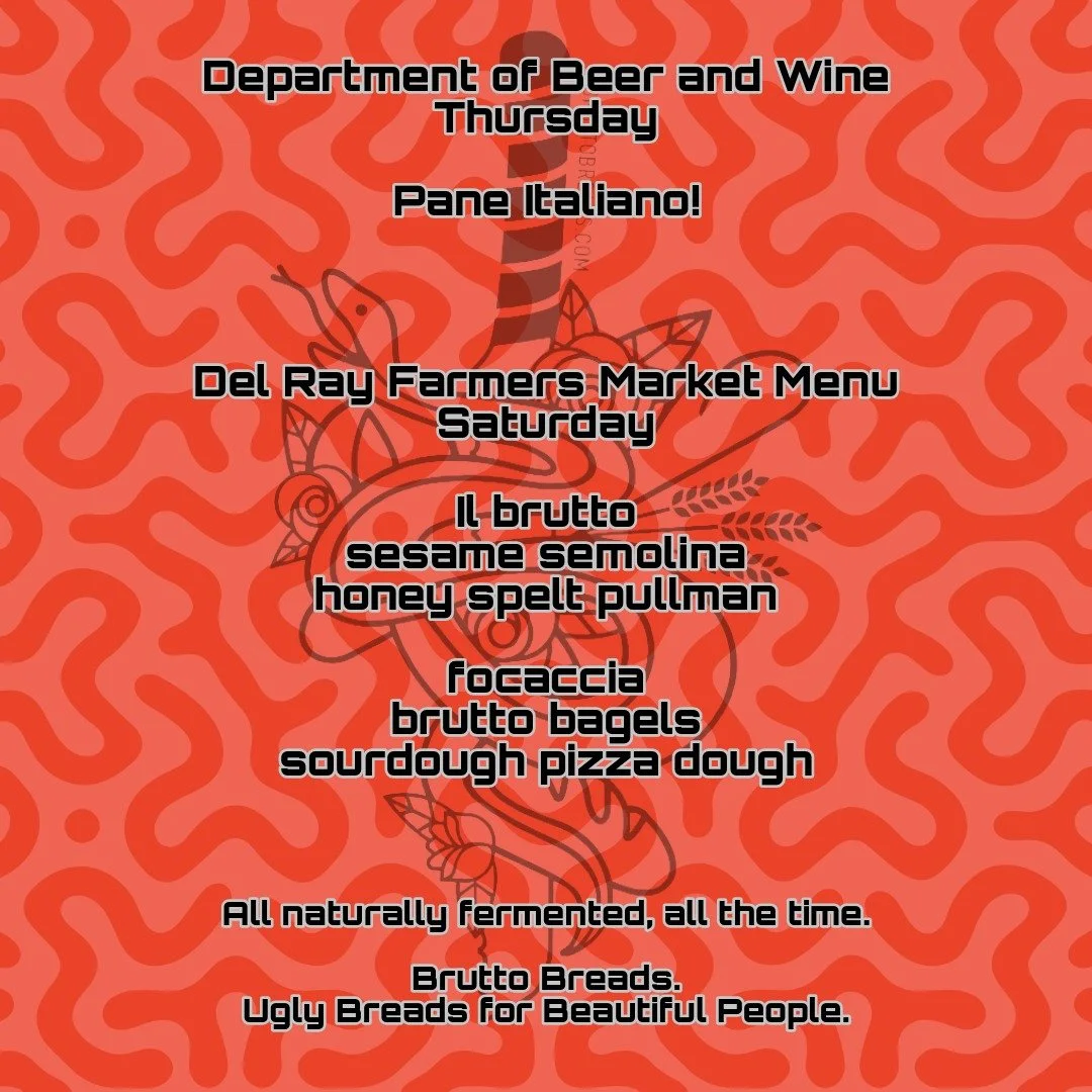 Two chances for bread this week before the storm of the decade (?!). 

Tomorrow @deptofbeerandwine... grab some pane italiano and 1000 beers while you hunker down. Unfortunately, dry January is cancelled when there is more than 8" in the forecas