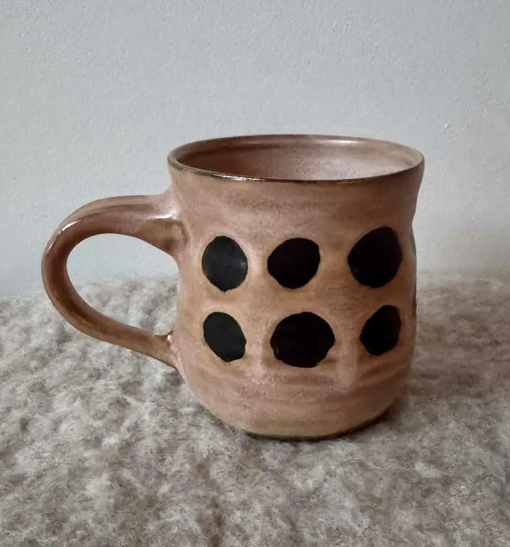 Dusty pink mug