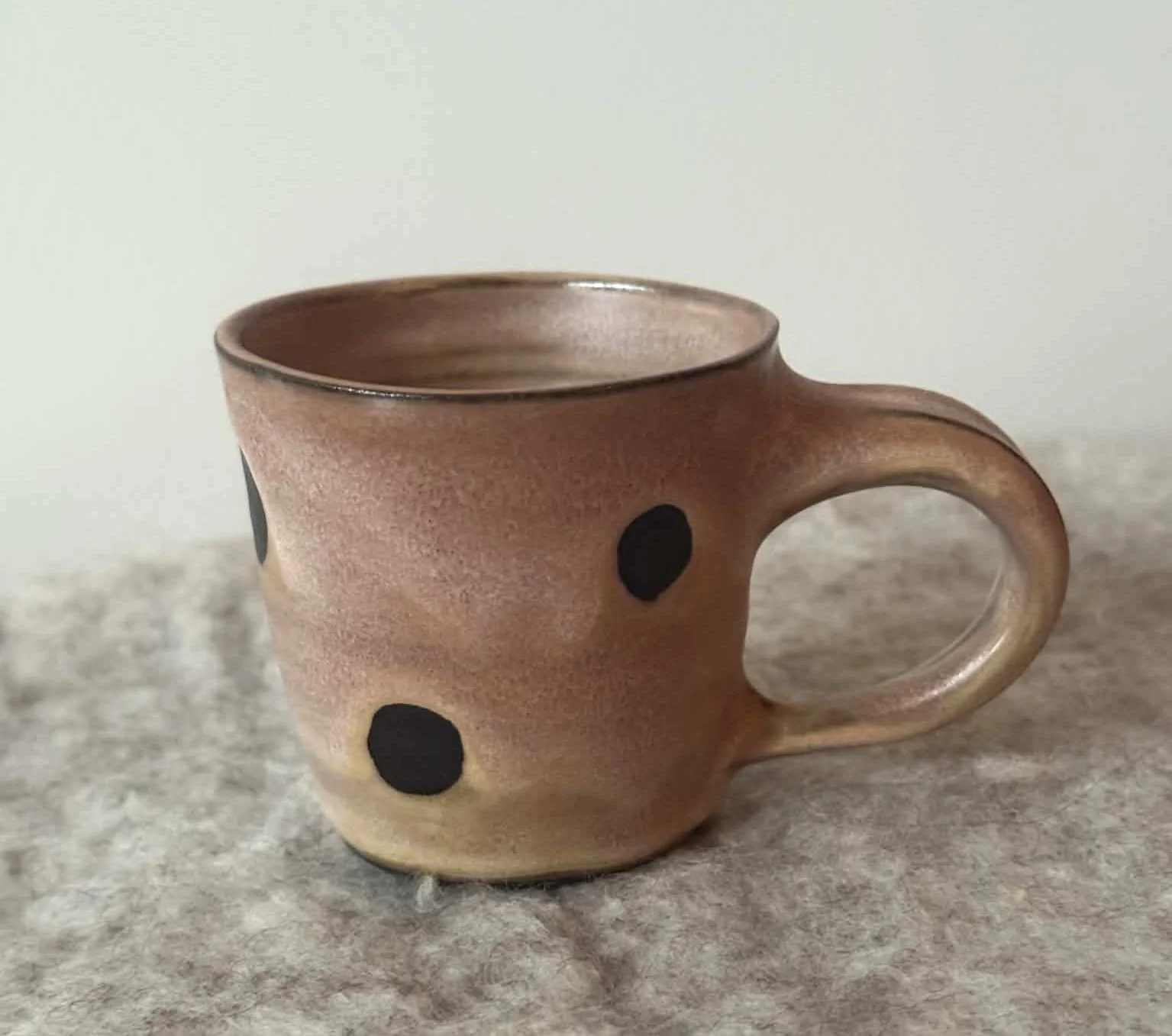 Dusty pink piccolo / espresso cup