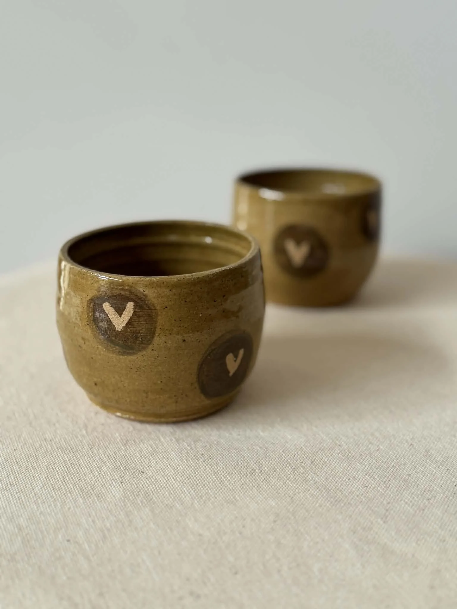 “Honey” cups ( set of two )