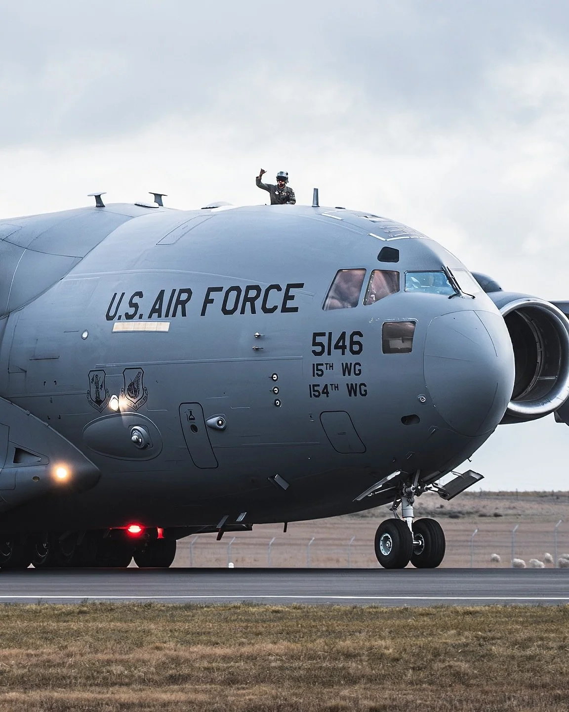 “Ready To Serve Always”
————————————————————————
@c17demoteam from the 535th airlift sq