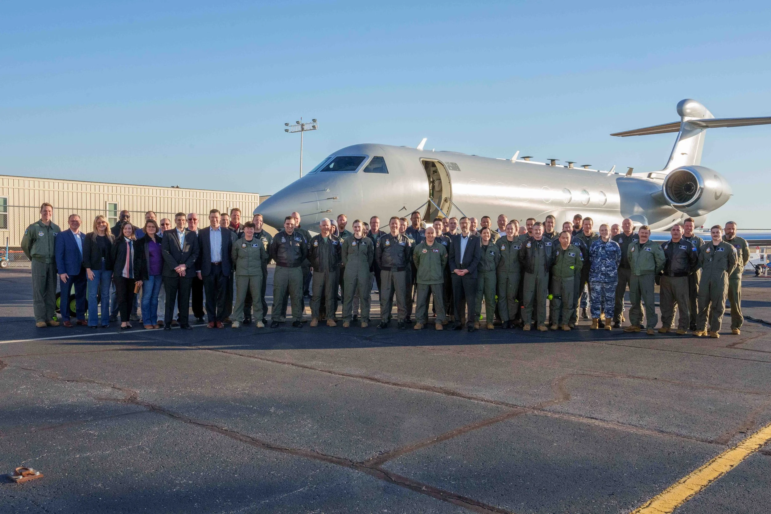 MC-55 touches down in Adelaide