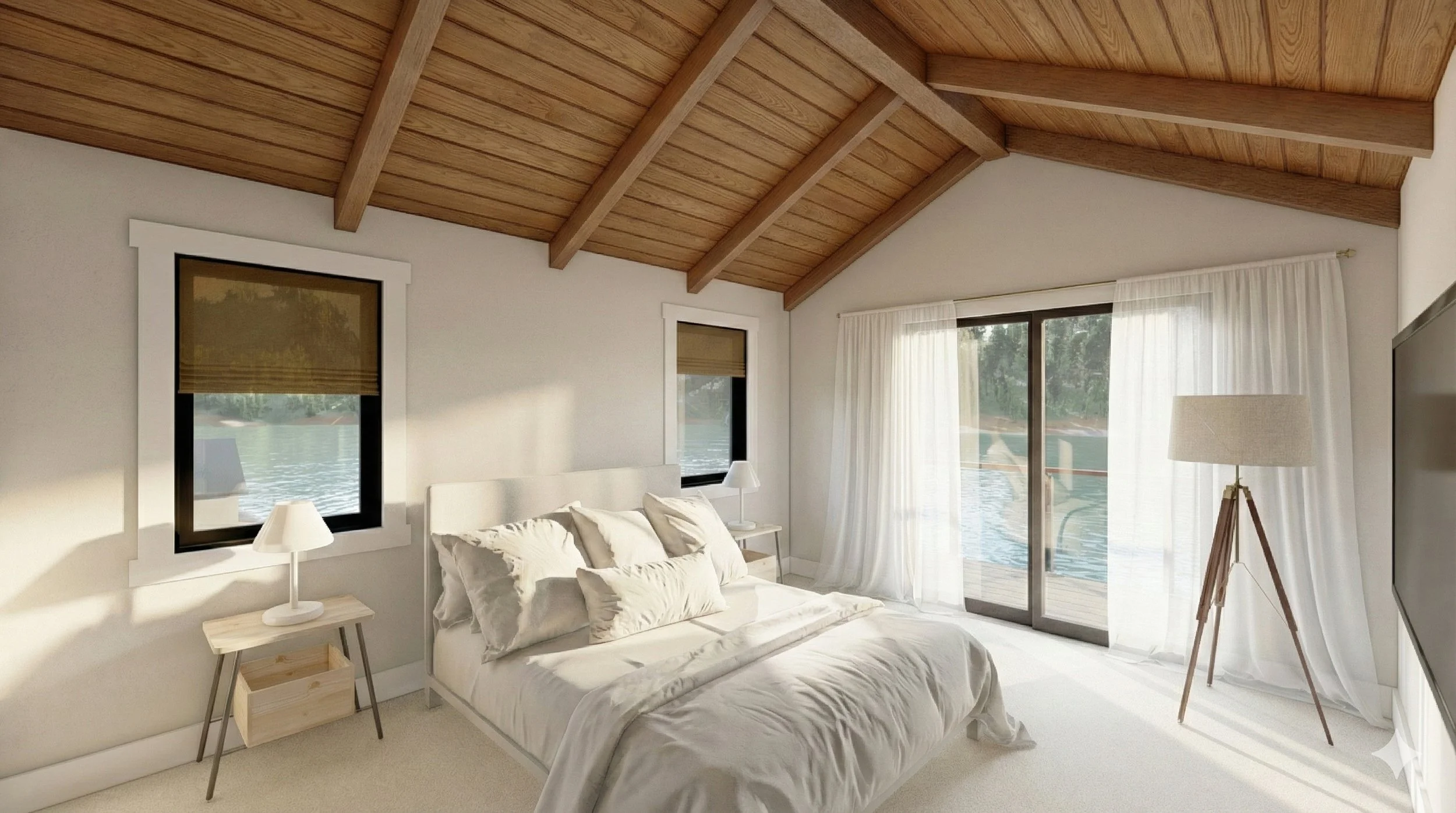 Murphy Vacation Home Detroit Lake Interior Bedroom.jpg