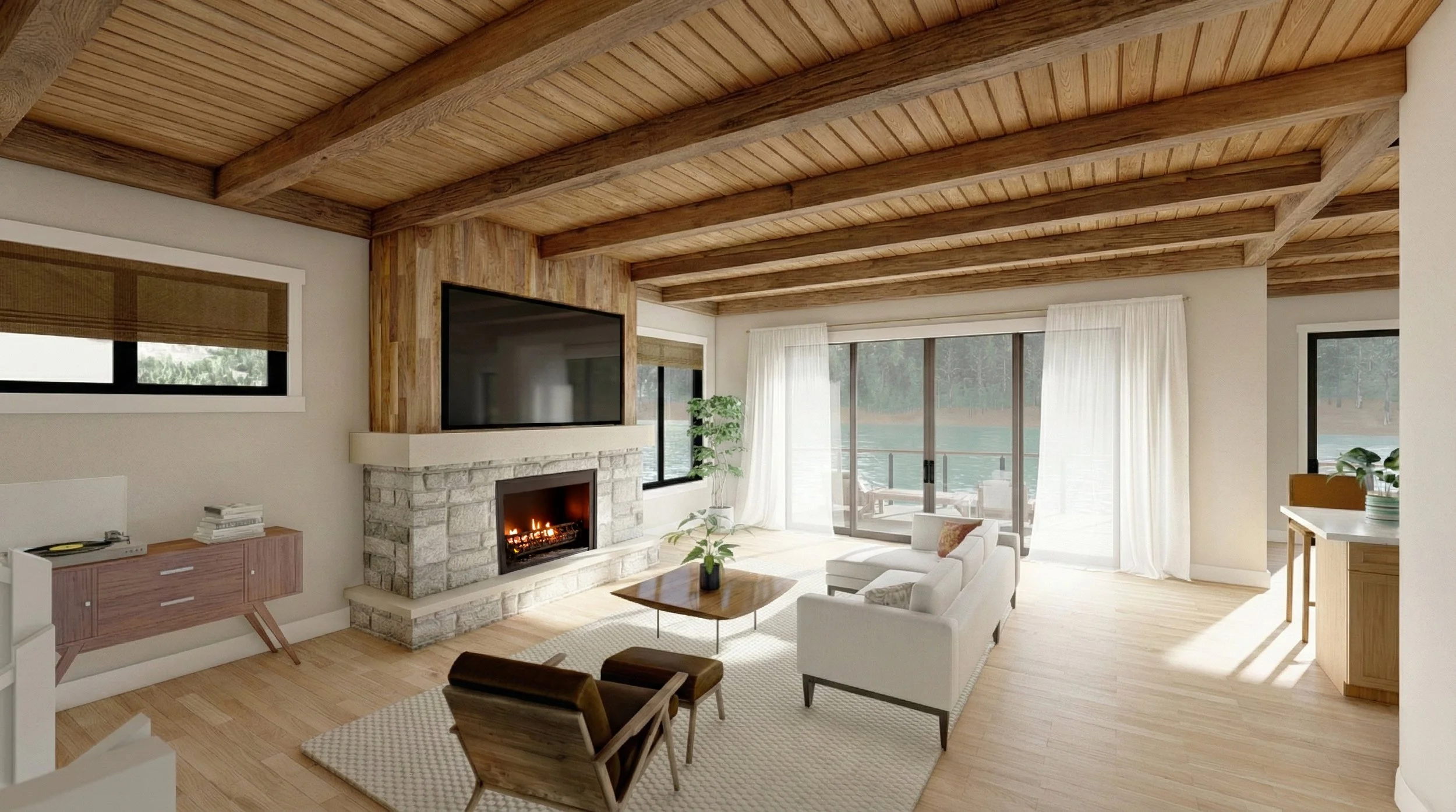 Murphy Vacation Home Detroit Lake Interior Living Room.jpg