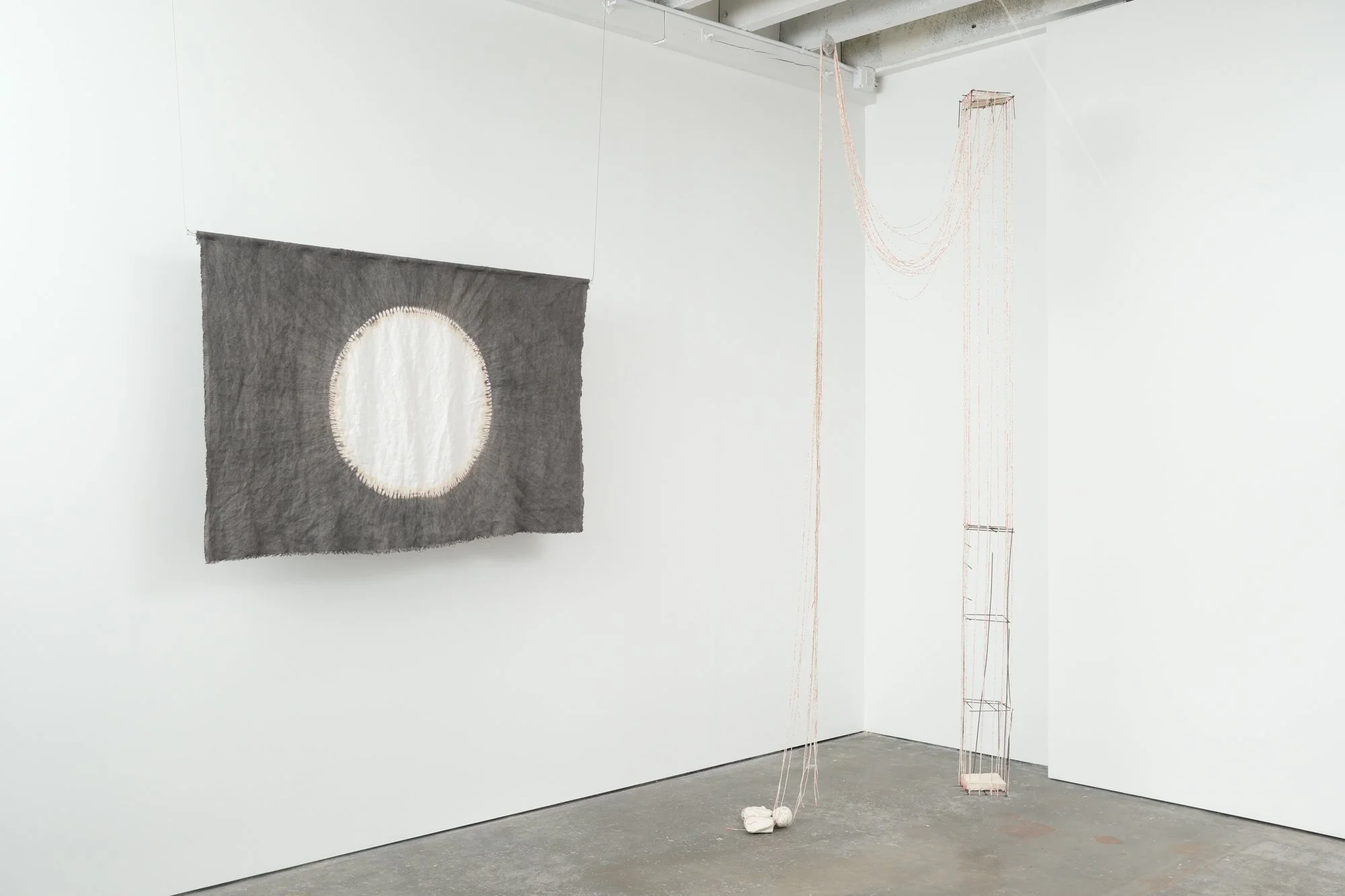 Land. Mark. Tonnes. on view at Spur Projects exhibition Land Marks with Portal - Smoke - Sophena Kwon