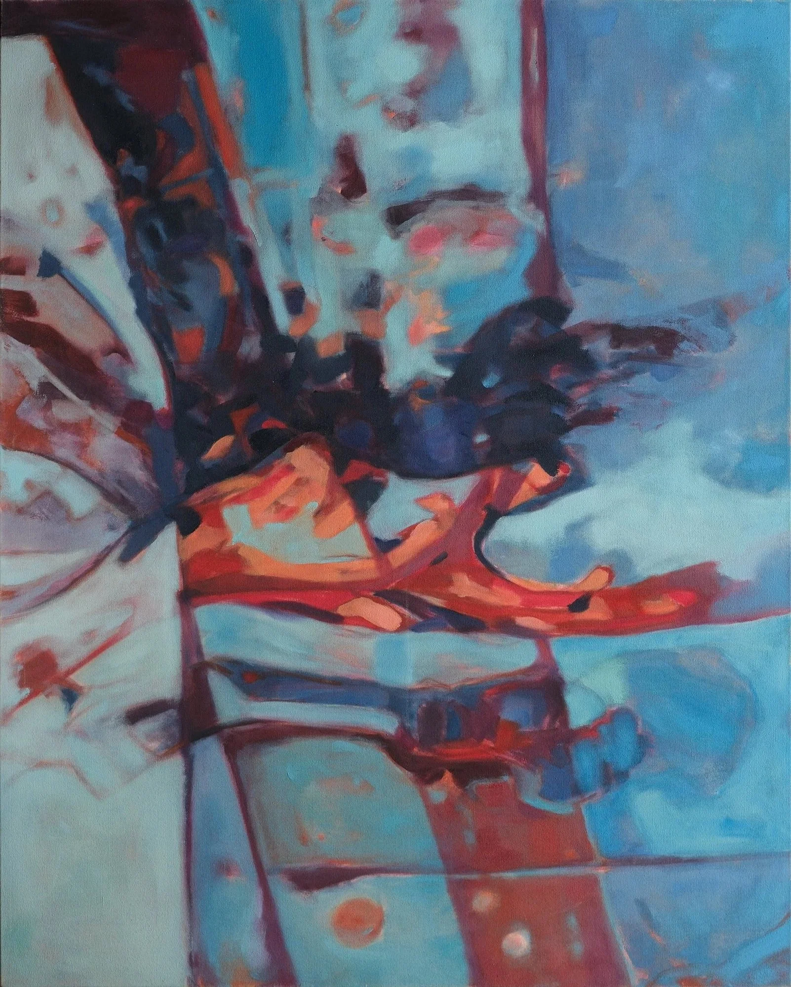 Location is Everything
2023
Acrylic and oil on canvas
40" x 50"