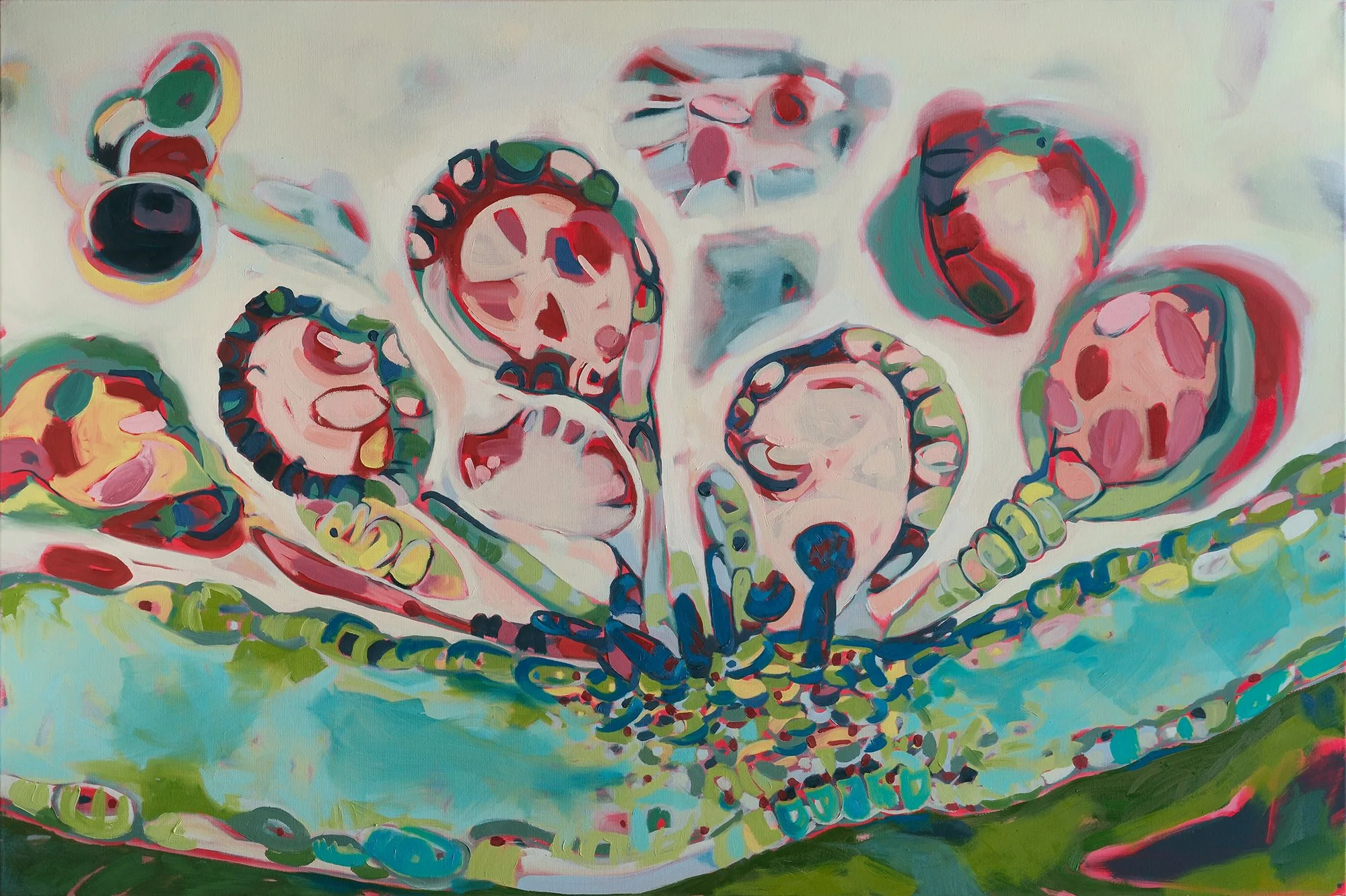 Like Water For
2025 
Oil on canvas
40” x 60”