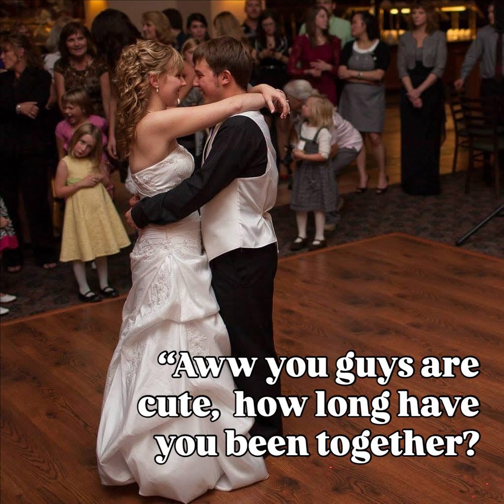 Today we celebrate 12 years married and over 16 together. ❤️

It blows my brain that we&rsquo;ve been together longer than we&rsquo;ve been apart at this point in life 🥰

Every year, every season, every version of me - he&rsquo;s loved me through it