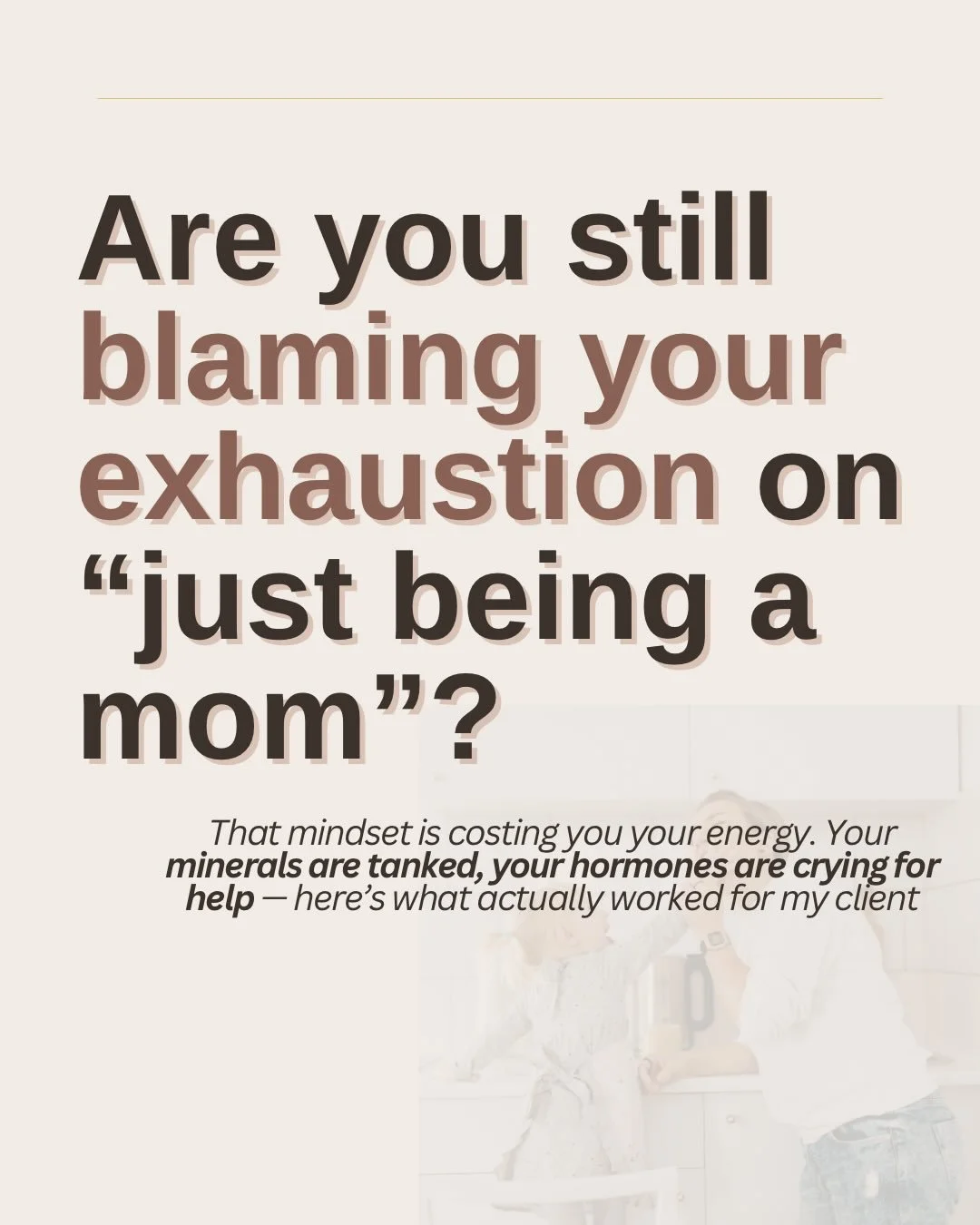 If you&rsquo;ve tried everything and are still feeling stuck, here&rsquo;s what my client A was dealing with before we got her results in just 3 weeks: major fatigue, anxiety, brain fog, and insomnia.

We discovered her fatigue wasn&rsquo;t random&md