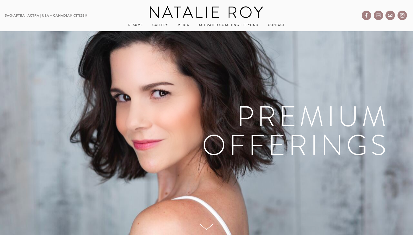 Natalie Roy • Activated Actor™