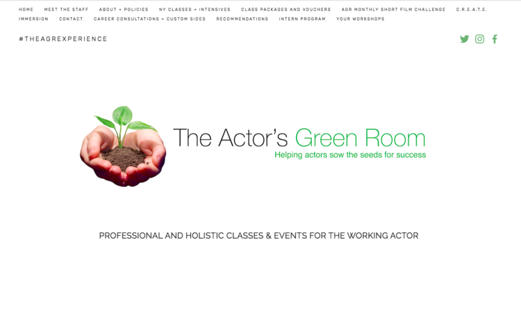 The Actor's Green Room • 2% Technique