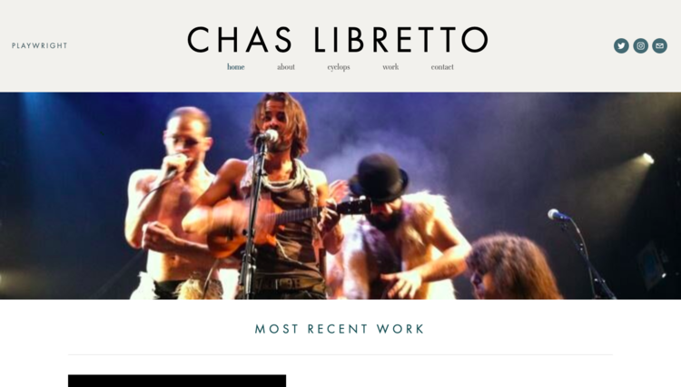 Chas Libretto • Playwright