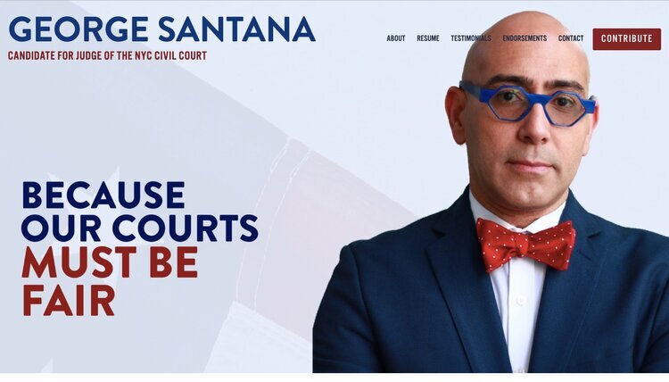 George Santana • For NYC Civil Court