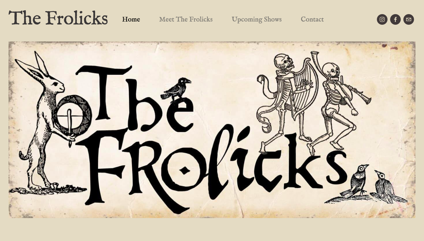 The Frolicks • London Based Theatrical Duo