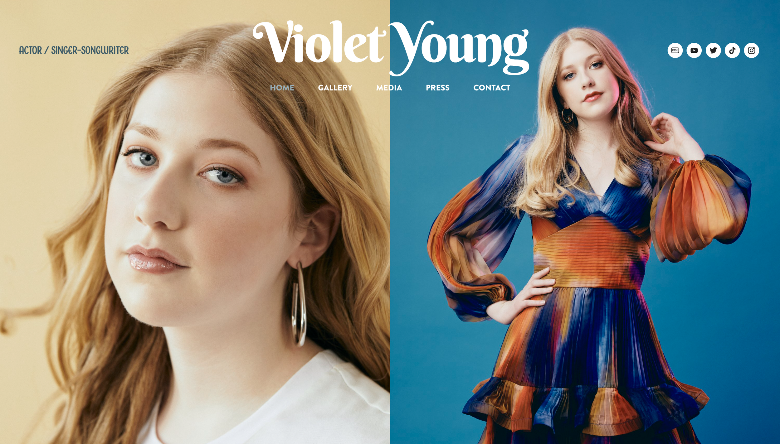 Violet Young - Playing Young Amy Shumer on Hulu!