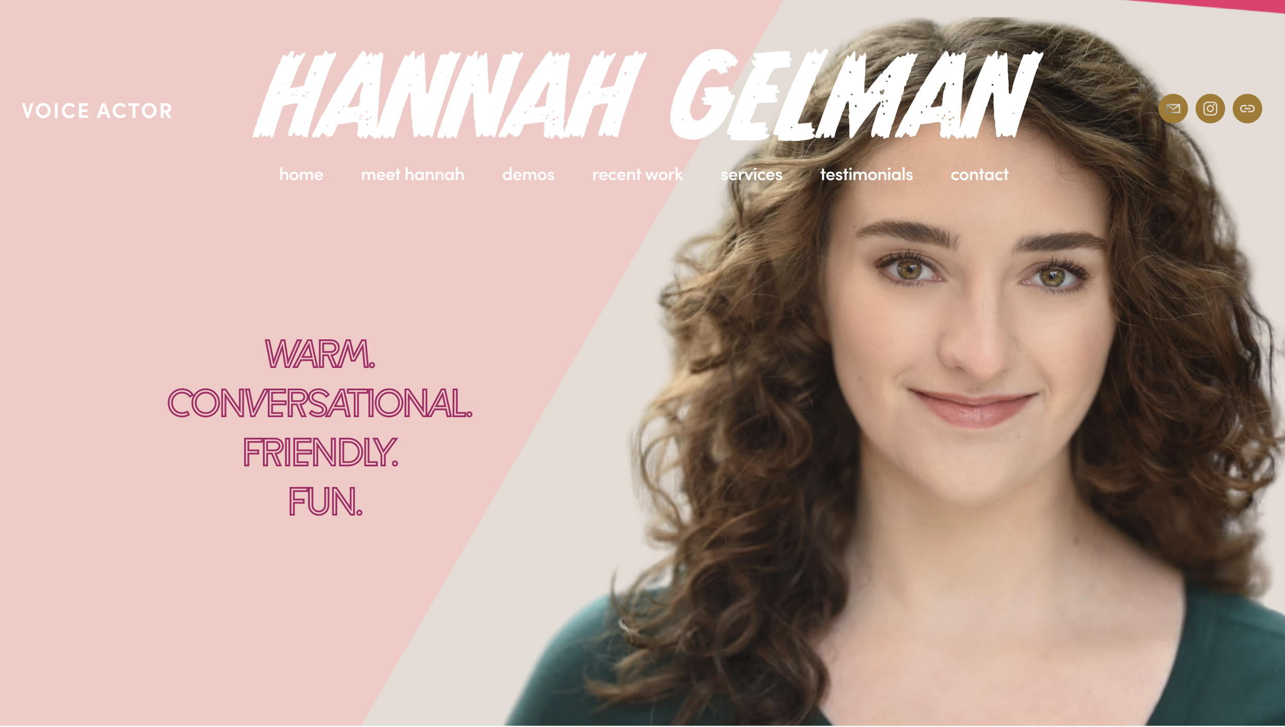 Hannah Gelman • Voice Actor