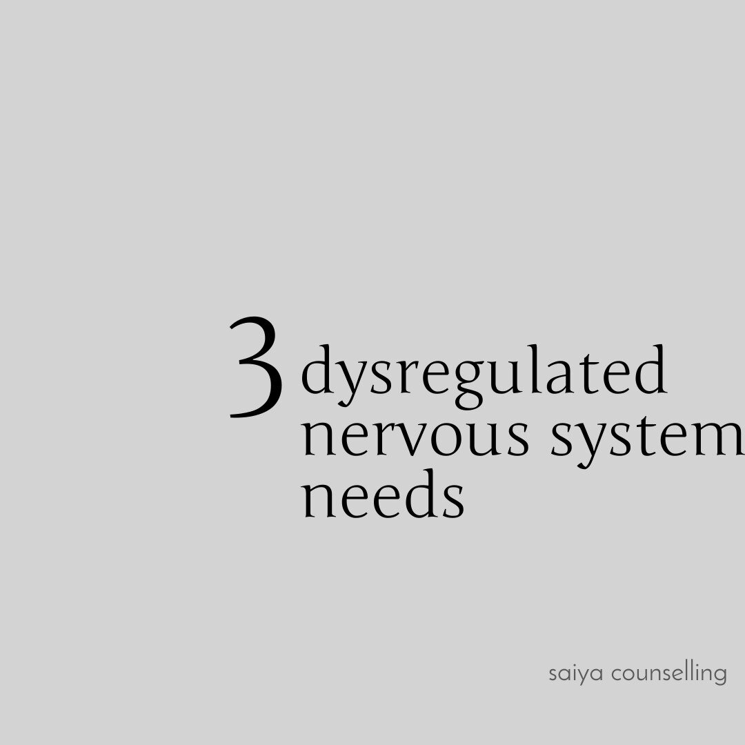 choice: a dysregulated nervous system doesn&rsquo;t feel like it has a sense of control. 

communication of context: for a dysregulated nervous system, clarity provides a sense of safety and removes feelings of confusion. if a dysregulated nervous sy
