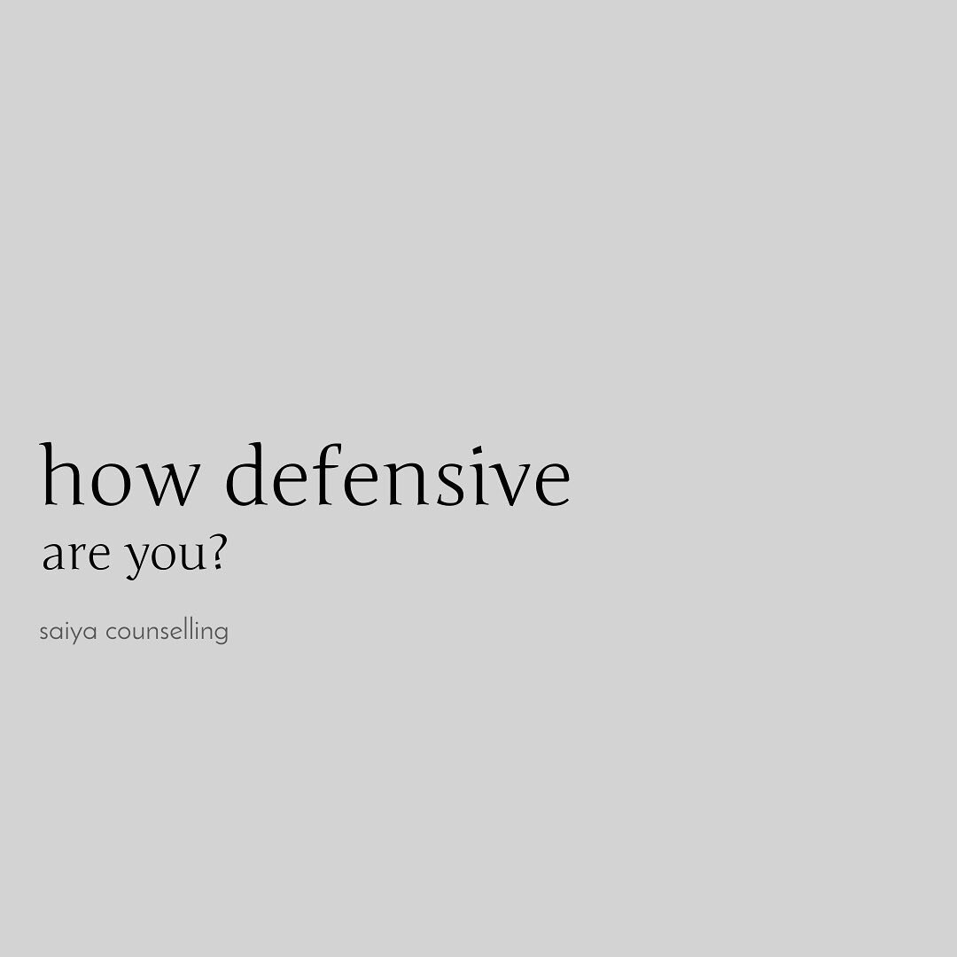 those who score high in defensiveness usually have an internal narrative built on the perception that they are a victim. 

*while this is not a formal assessment, it can be indicative of how you view interactions in relationships.*

if you find yours