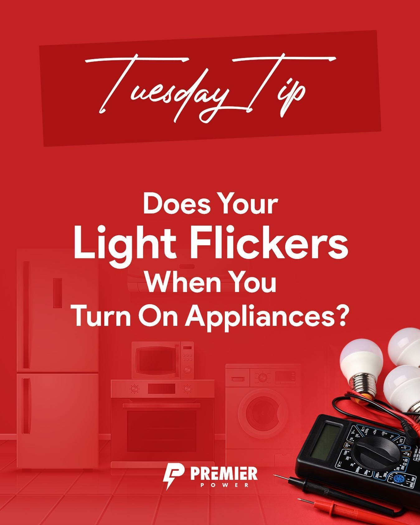 🔦💡 Don't Let Flickering Lights Dim Your Day! 💡🔦

Are your lights playing a flickering game? 🎯 It's time to shed some light on this common issue and empower you with knowledge. 💪🏼

🔌 Reason for Light Flickering 🔌

✨ Voltage Fluctuations: Fluc