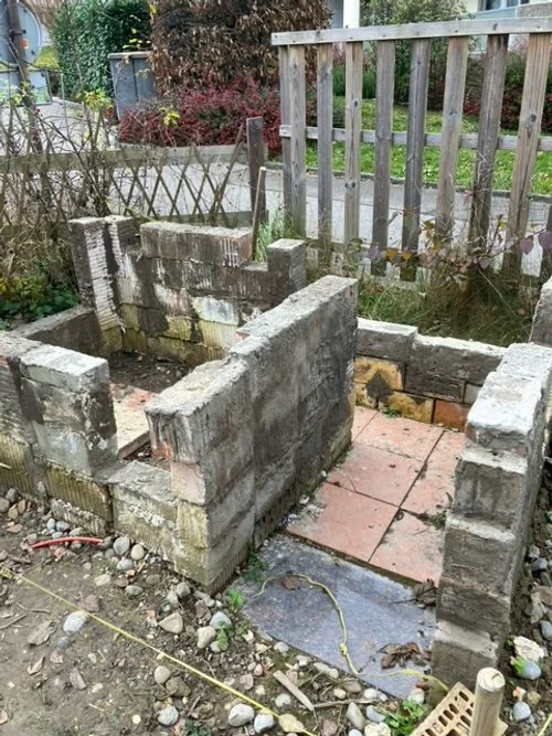 Selbstgebaute Meerschweinchen-Stall