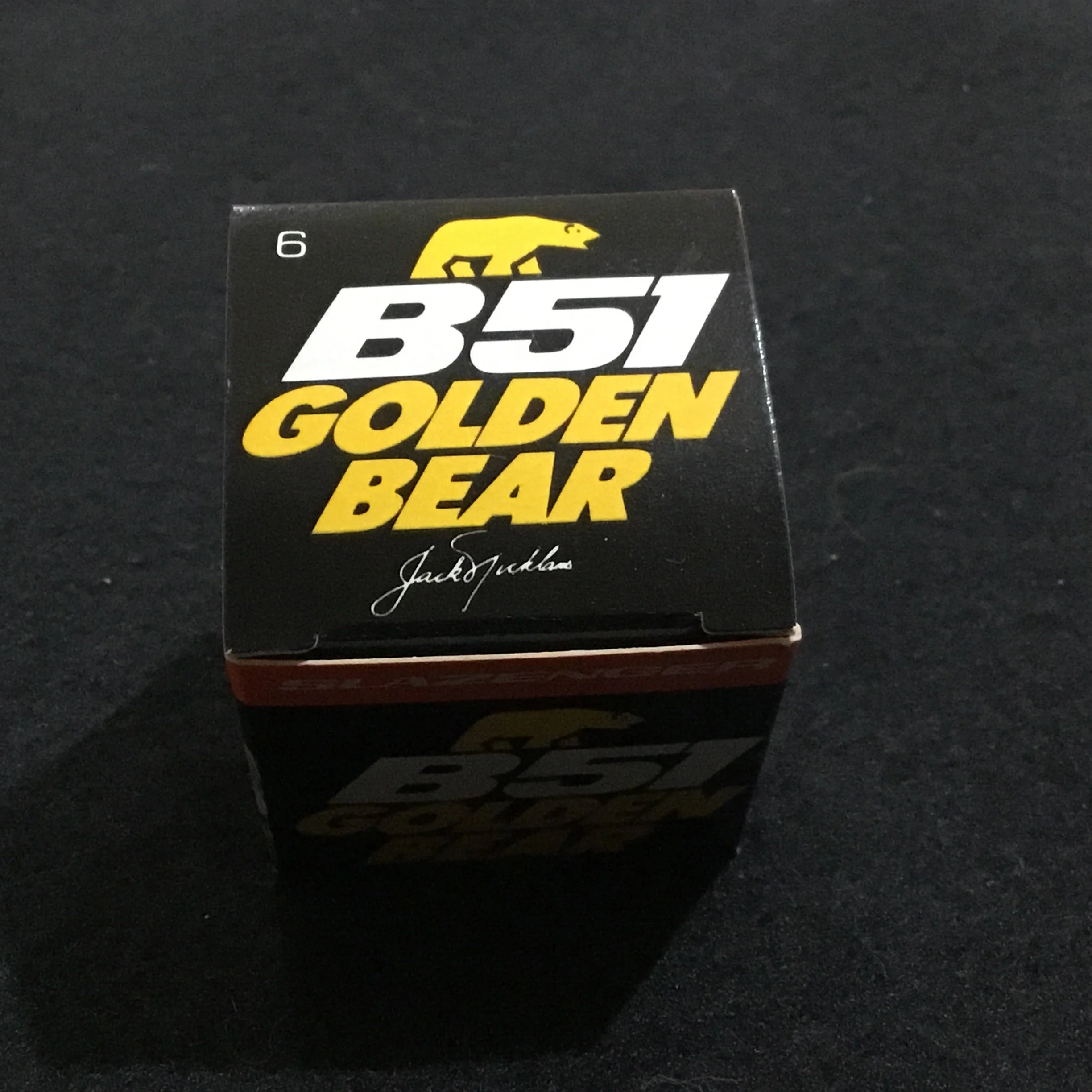 Slazenger B51 Golden Bear boxed ball