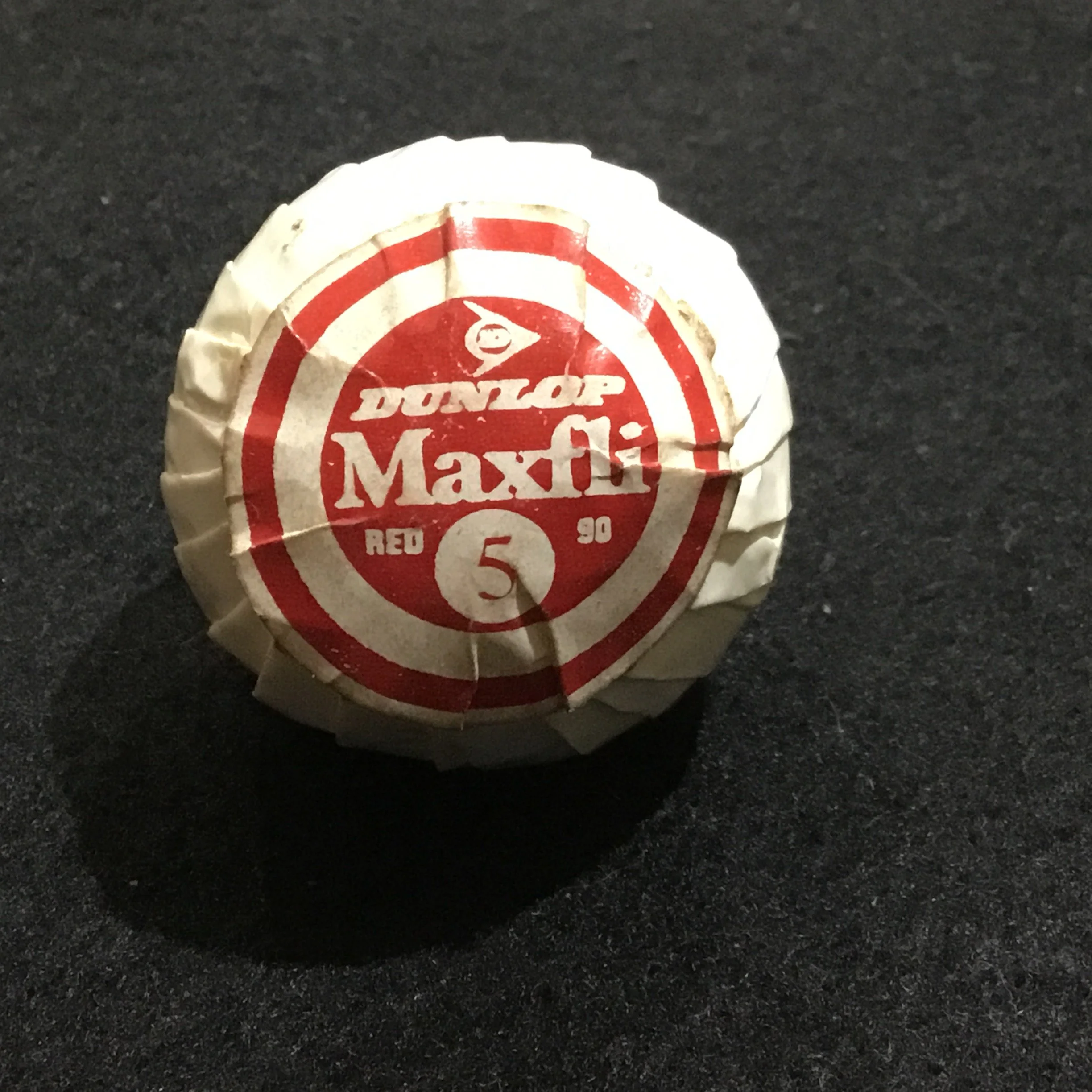 Dunlop Maxfli wrapped ball