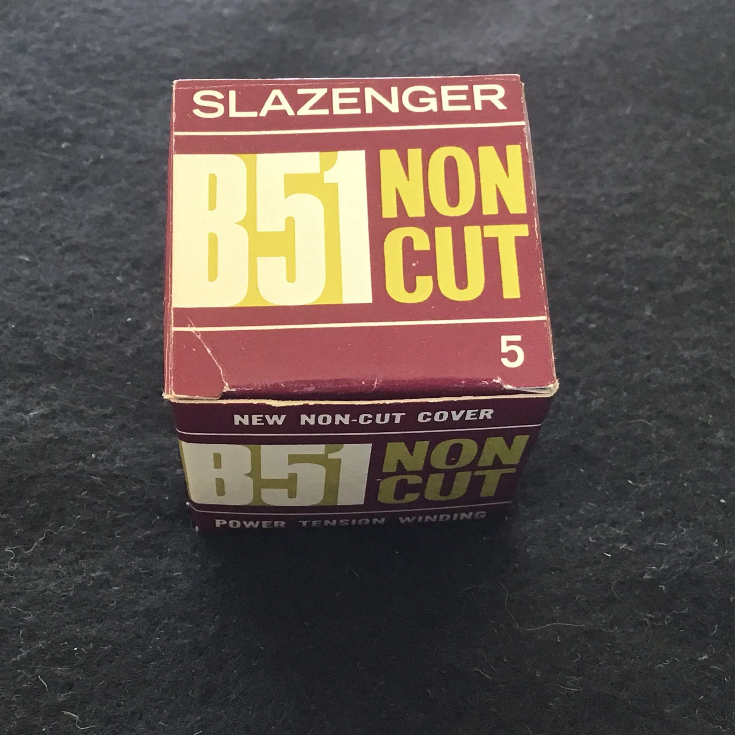 Slazenger B51 non cut boxed golf ball
