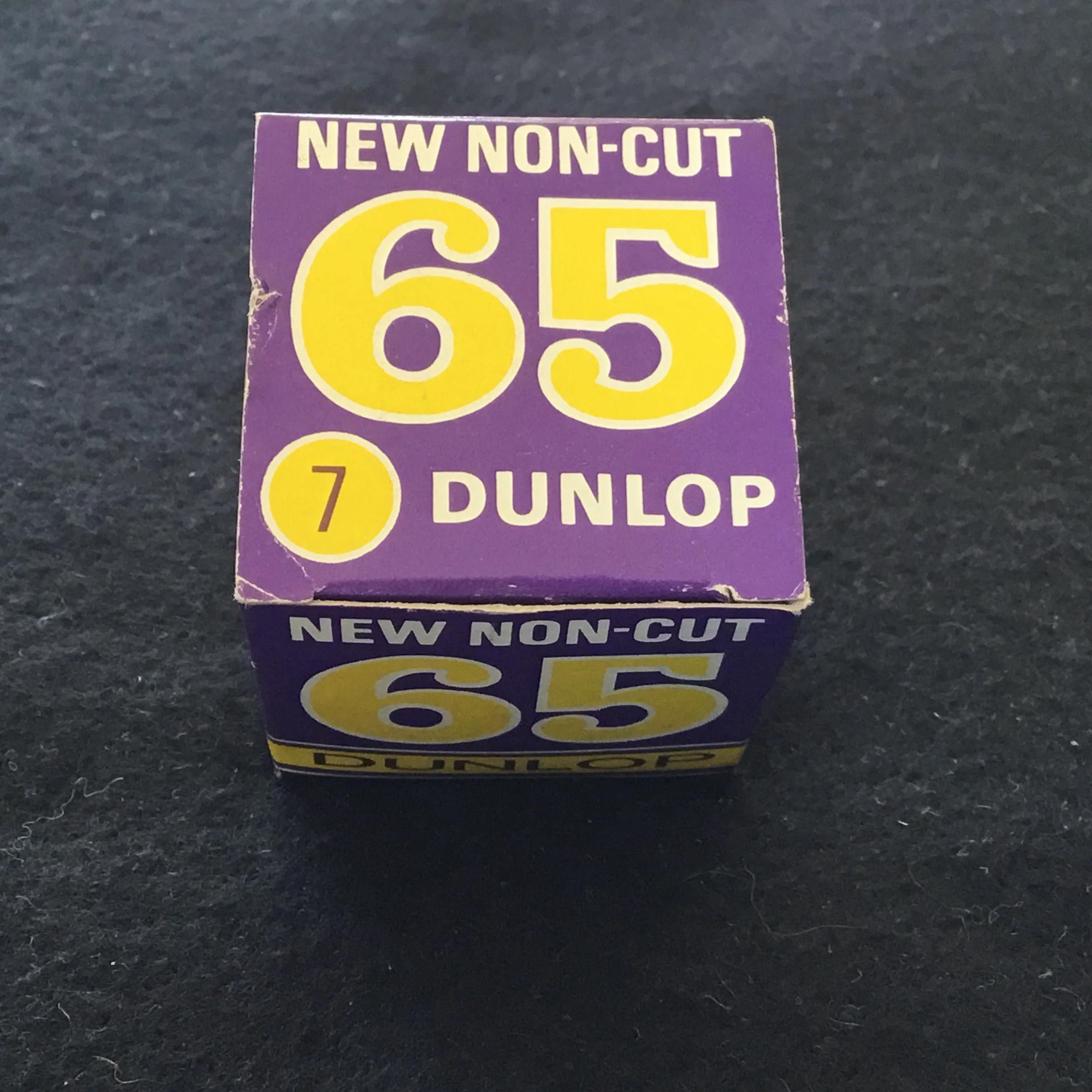 Dunlop 65 New non cut boxed golf ball
