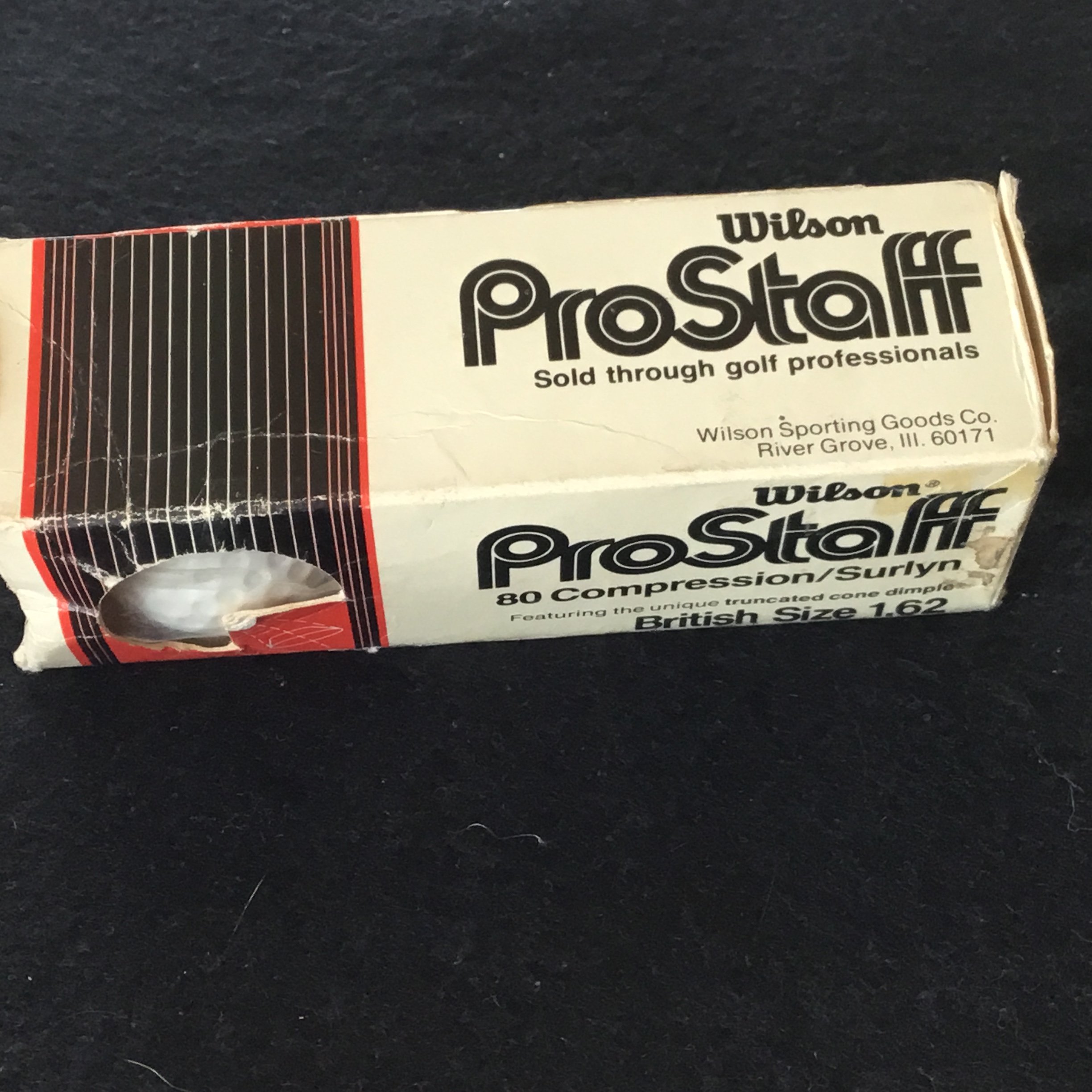 Wilson Pro Staff Golf Ball sleeve