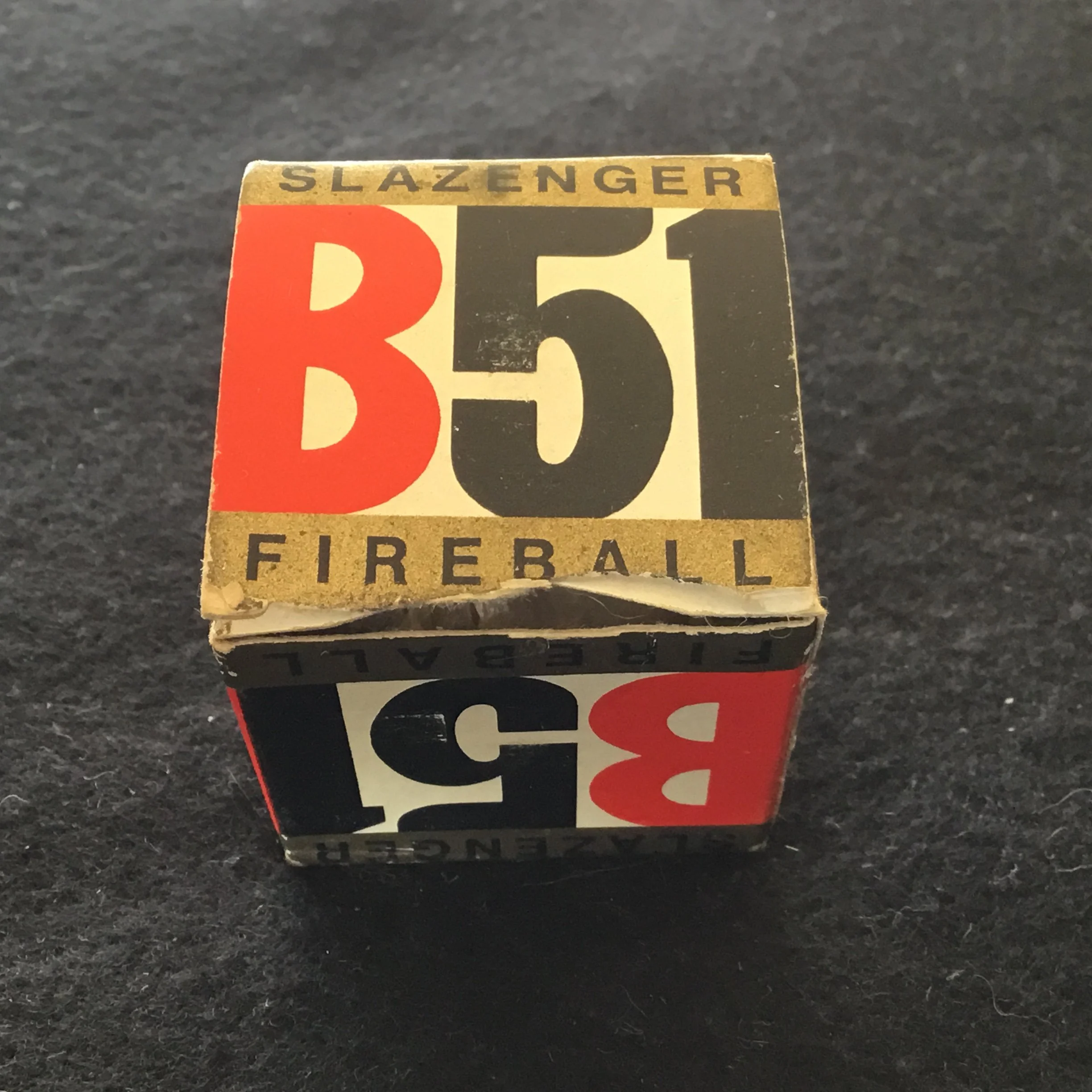 Slazenger B51 Fireball boxed ball