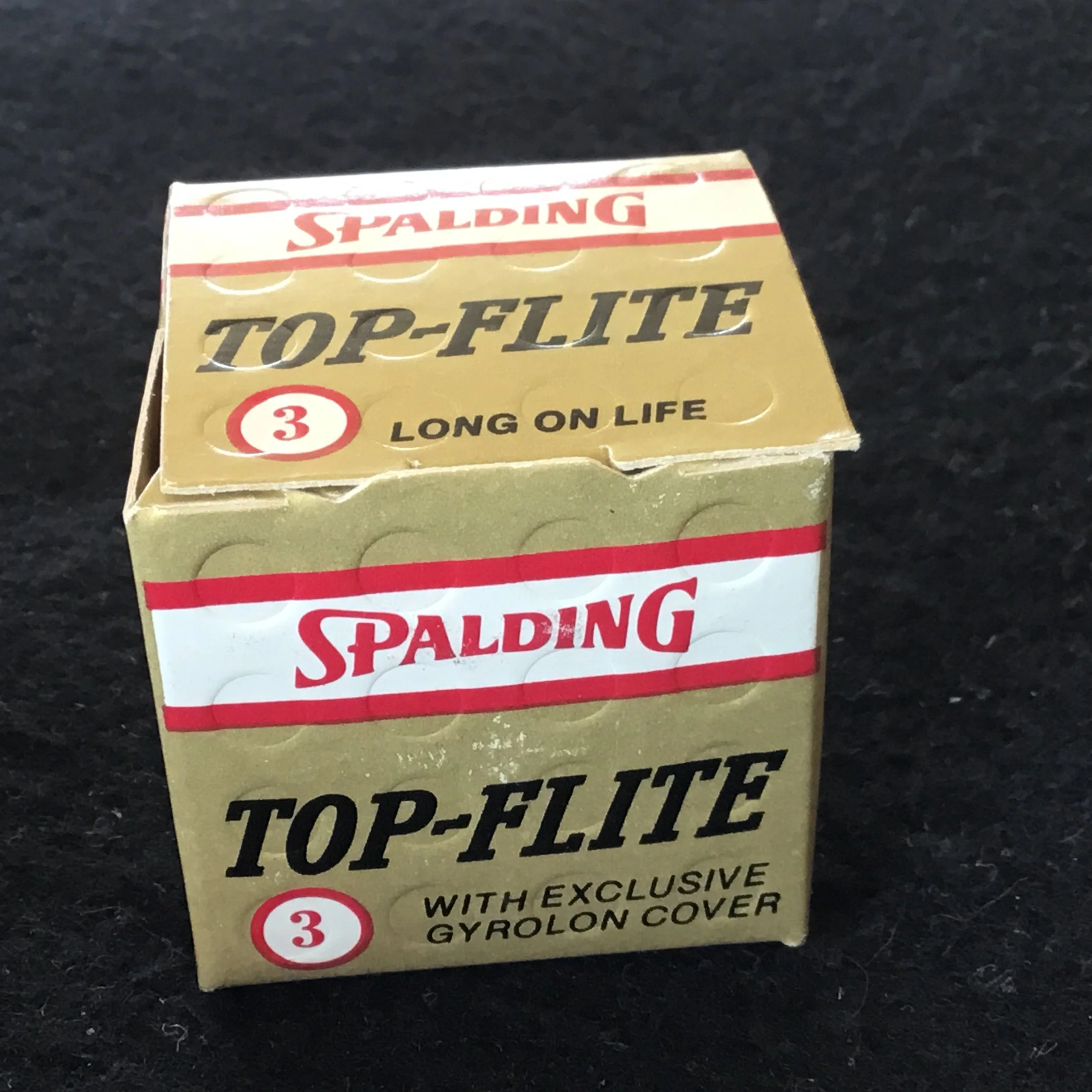 Spalding Top Flite boxed ball