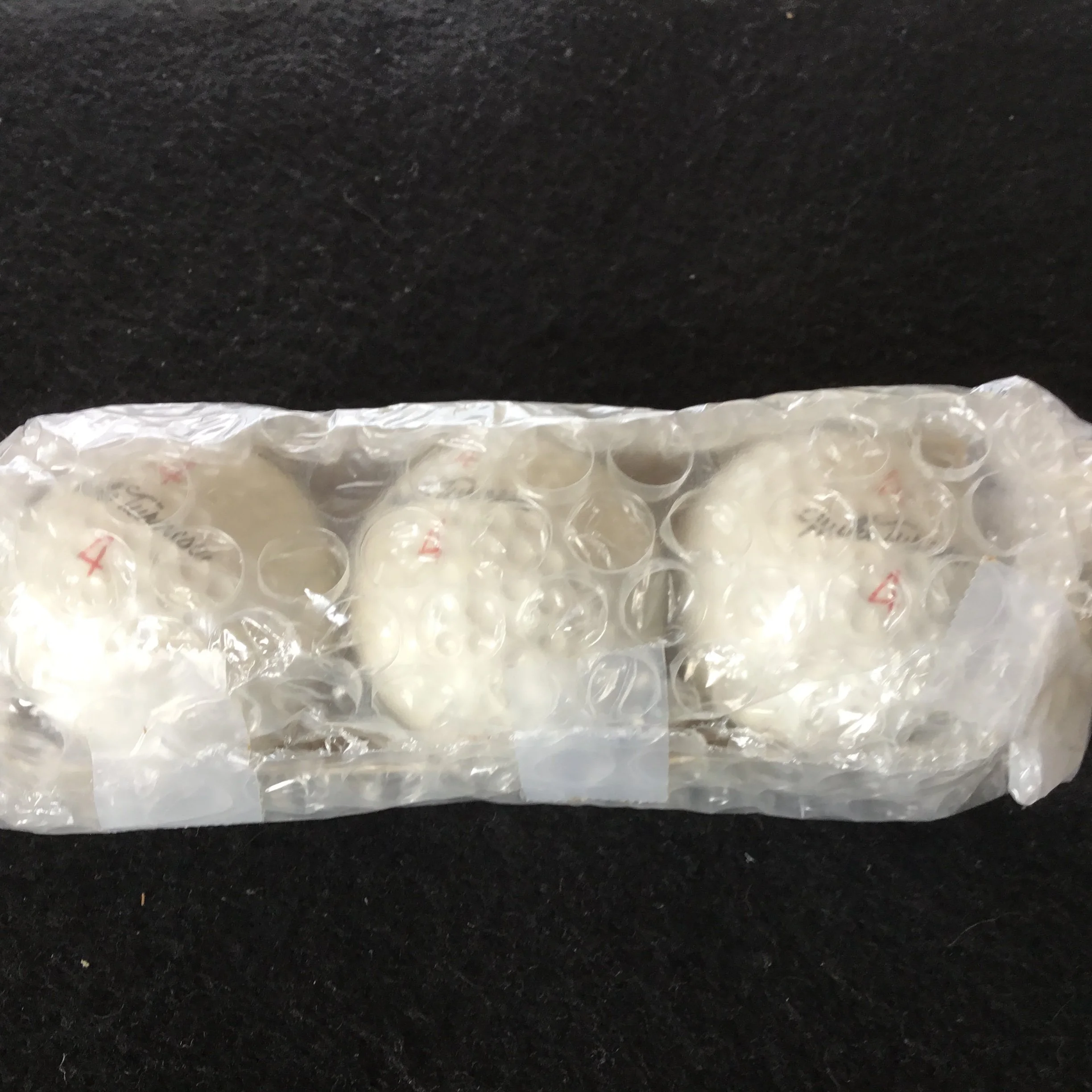 Mike Turnesa Sleeve of three Autographed balls