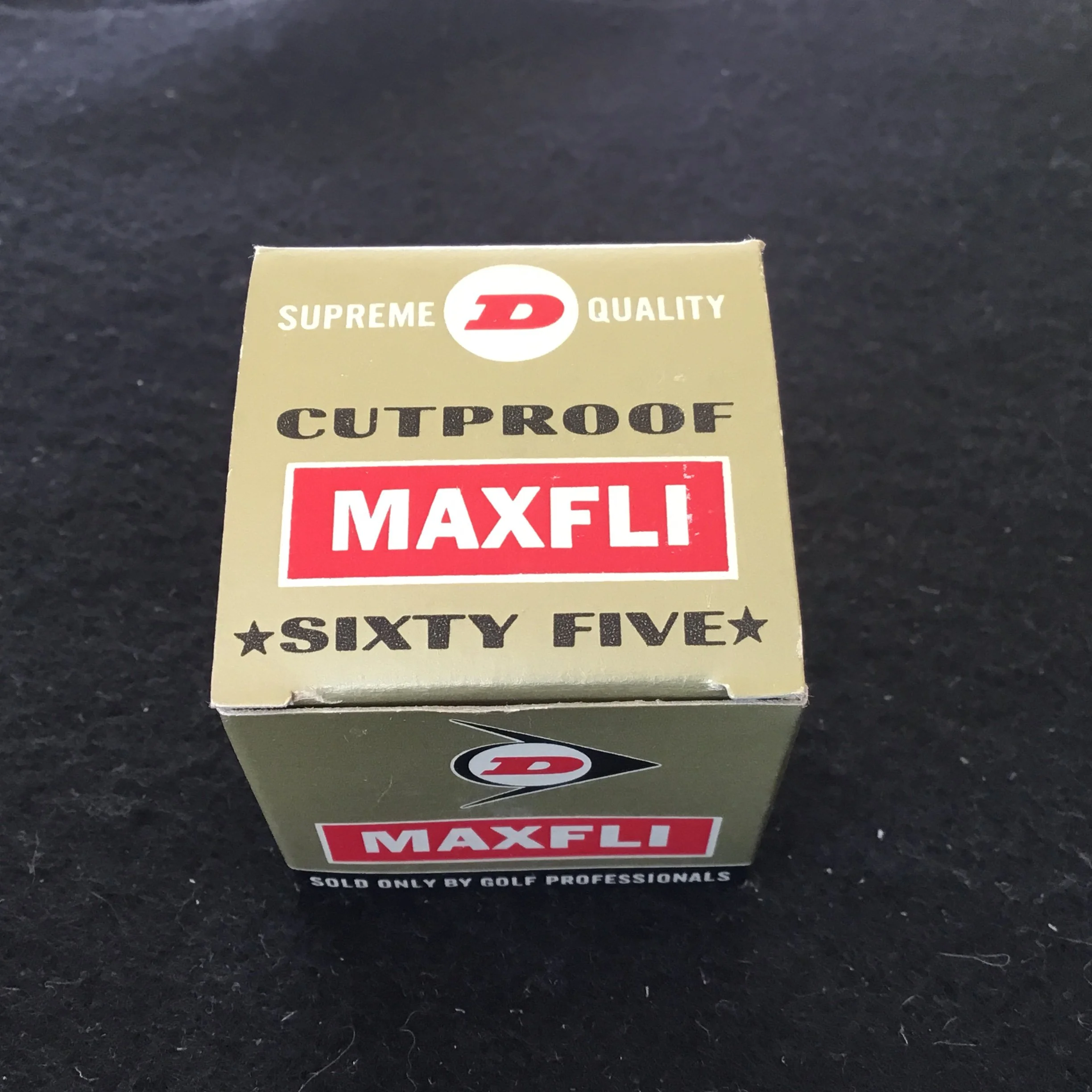 Dunlop Maxfli 65 boxed ball